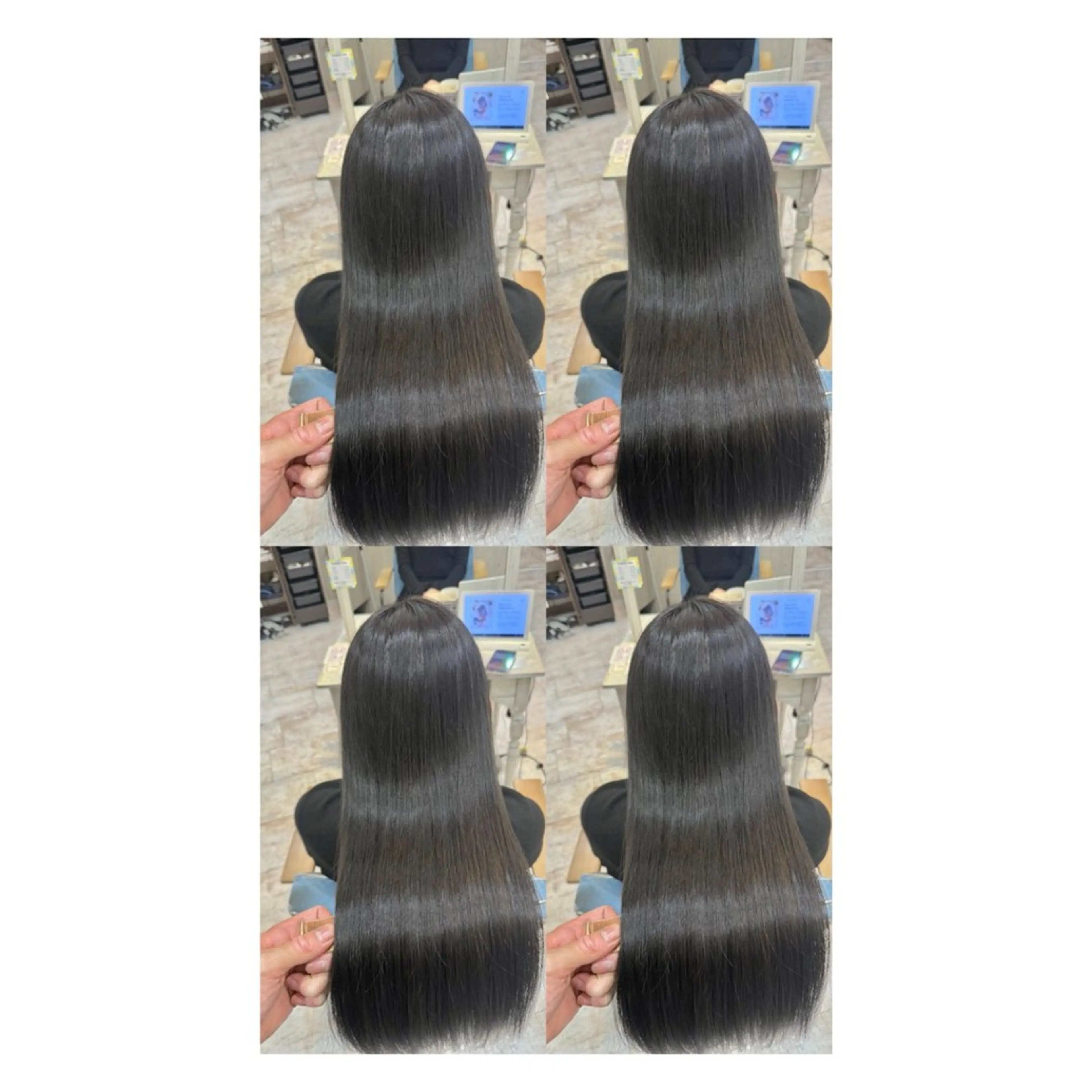 ロング カラー インナーカラー 髪質改善 店長✨レイヤー✖️ 髪質改善✖️韓国ヘアのヘアスタイル