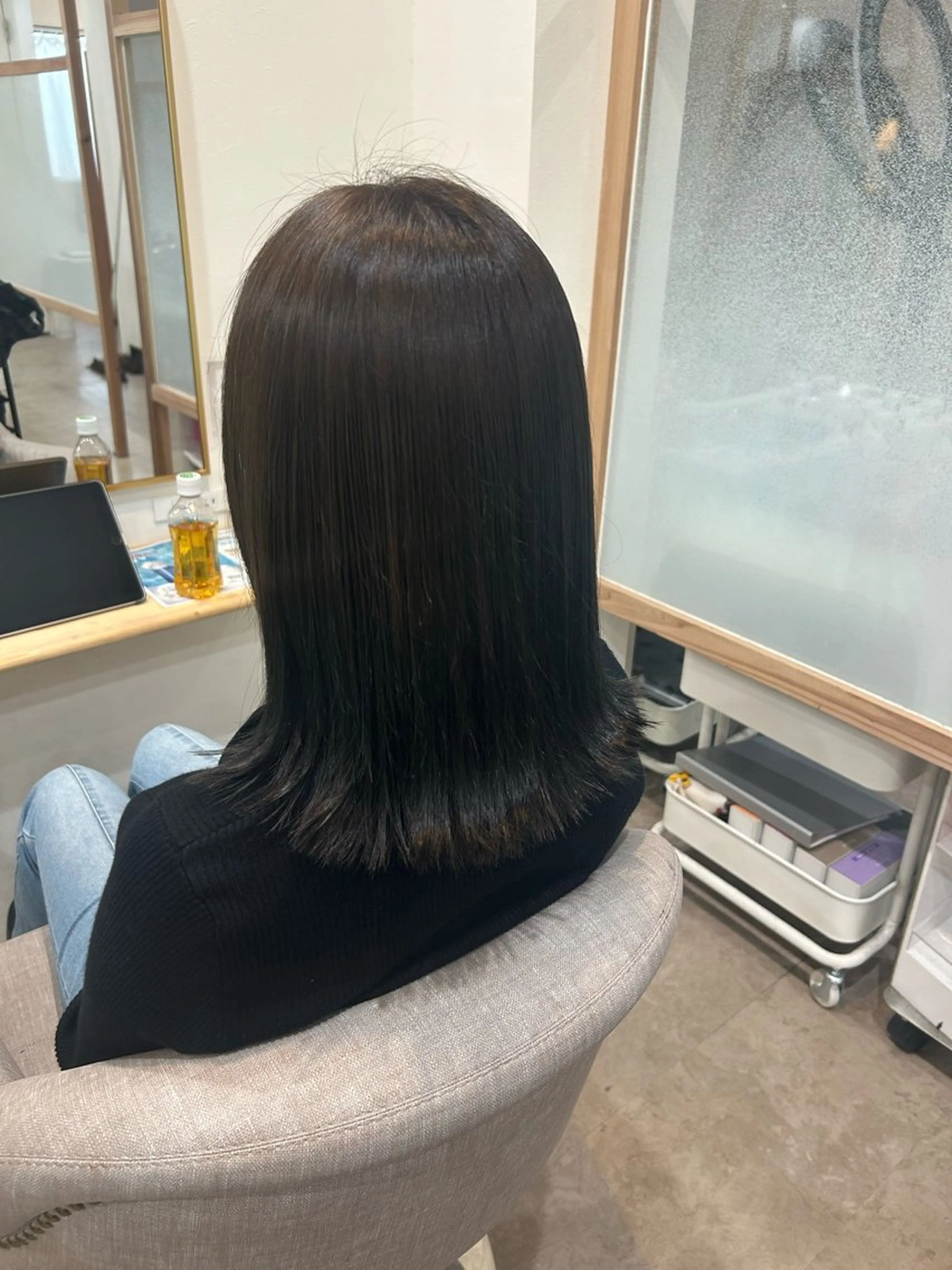 ミディアム カラー Carrefour OHANA　ayuのヘアスタイル