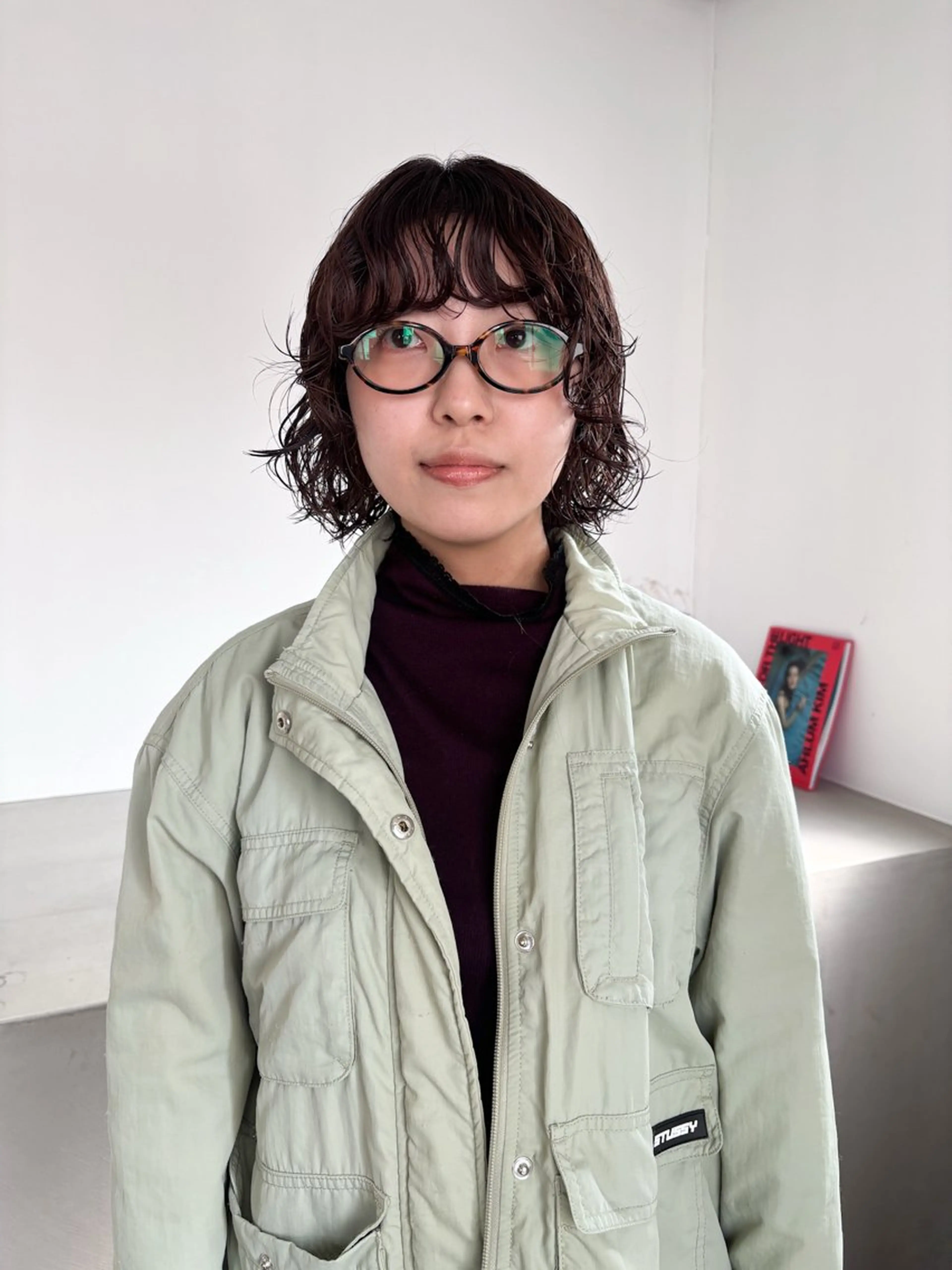 ミディアム パーマ ミディアムパーマ ボブ カット パーマ Takuma Suzuki中目黒のヘアスタイル