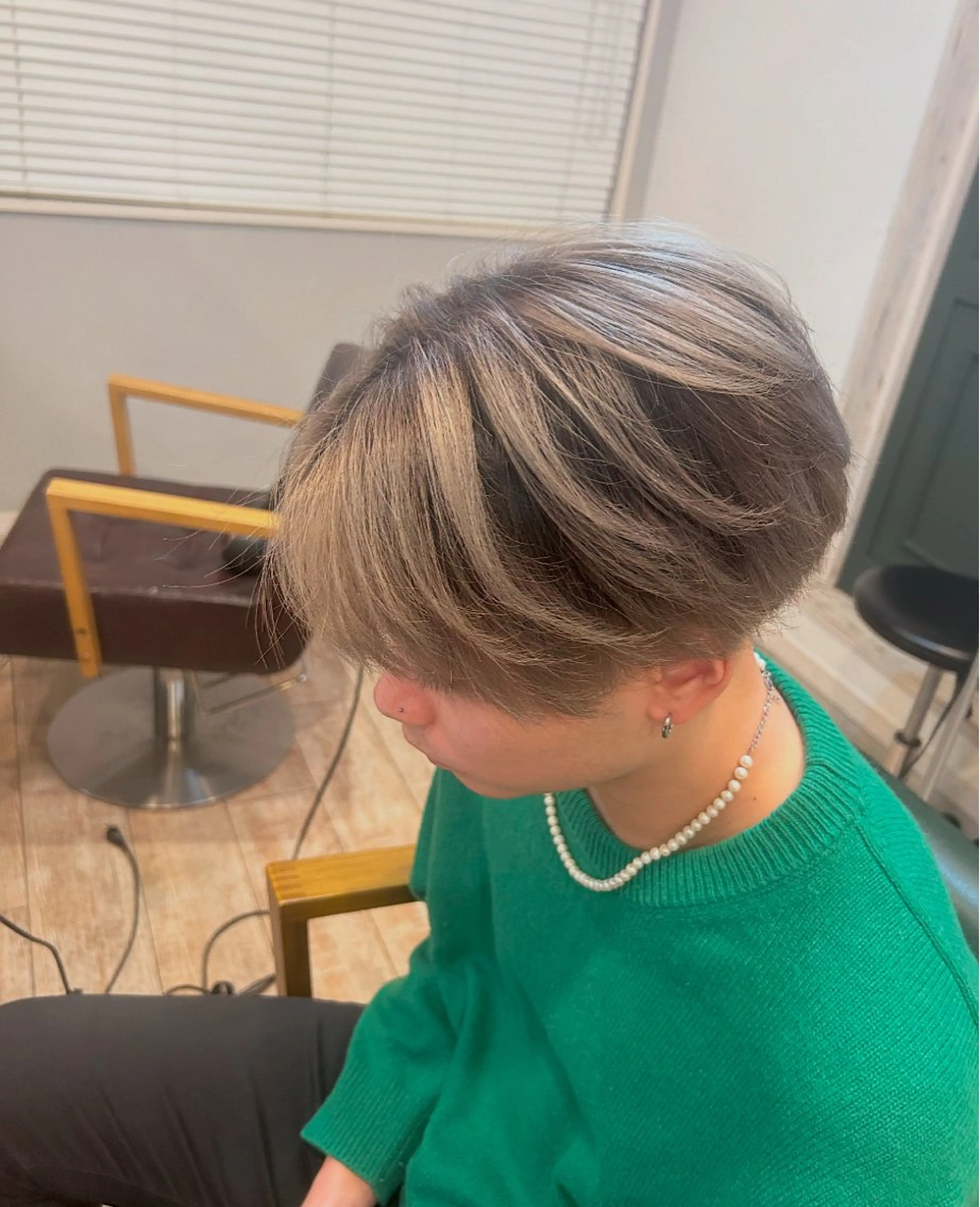 ショート 外国人風カラー レイヤーカット NANA Rimのヘアスタイル