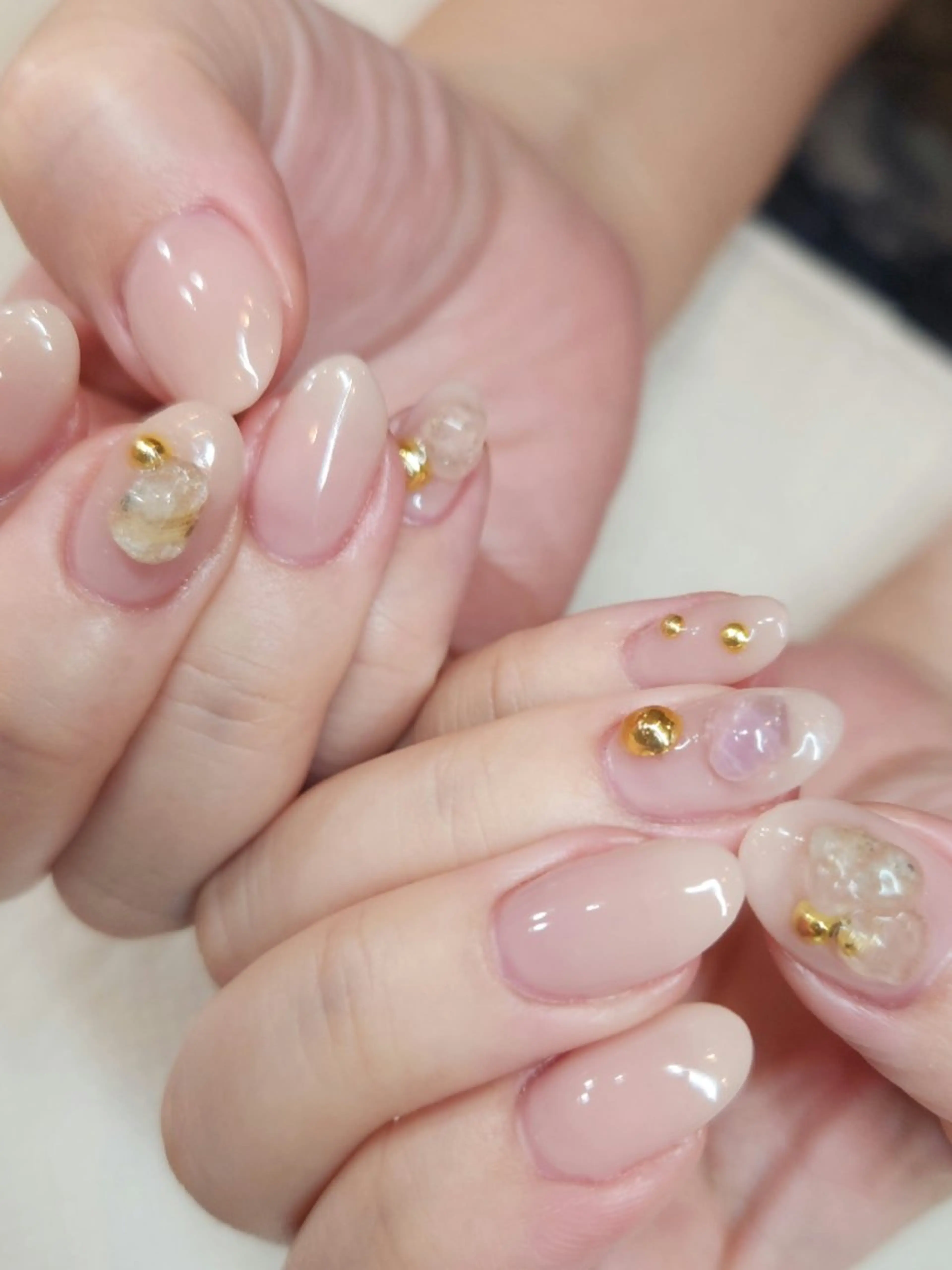ネイル ニュアンスネイル ハンドネイル Non.中目黒nail所属・NailSalon N.中目黒のネイルデザイン