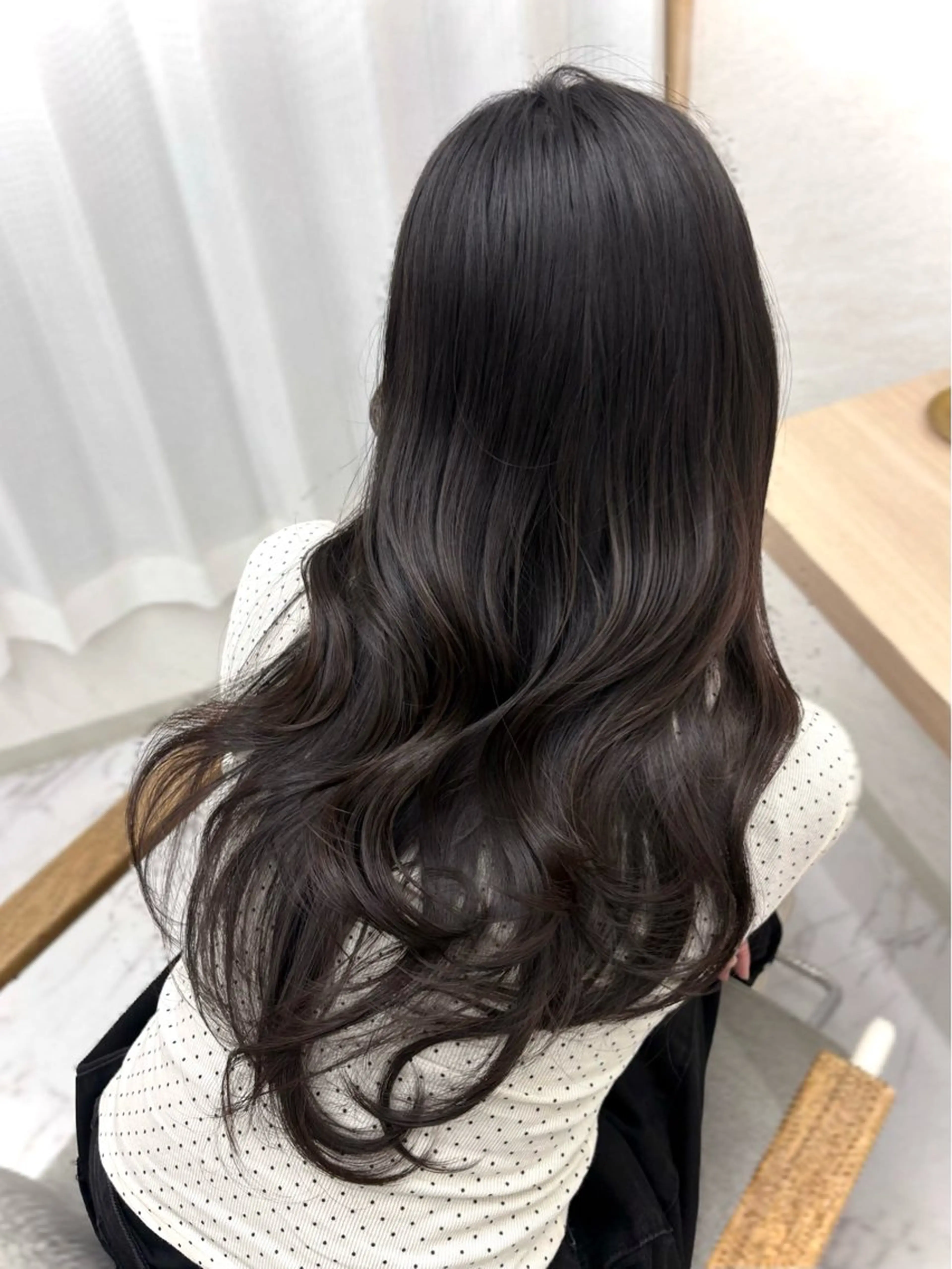カラー 河合 愛実のヘアスタイル