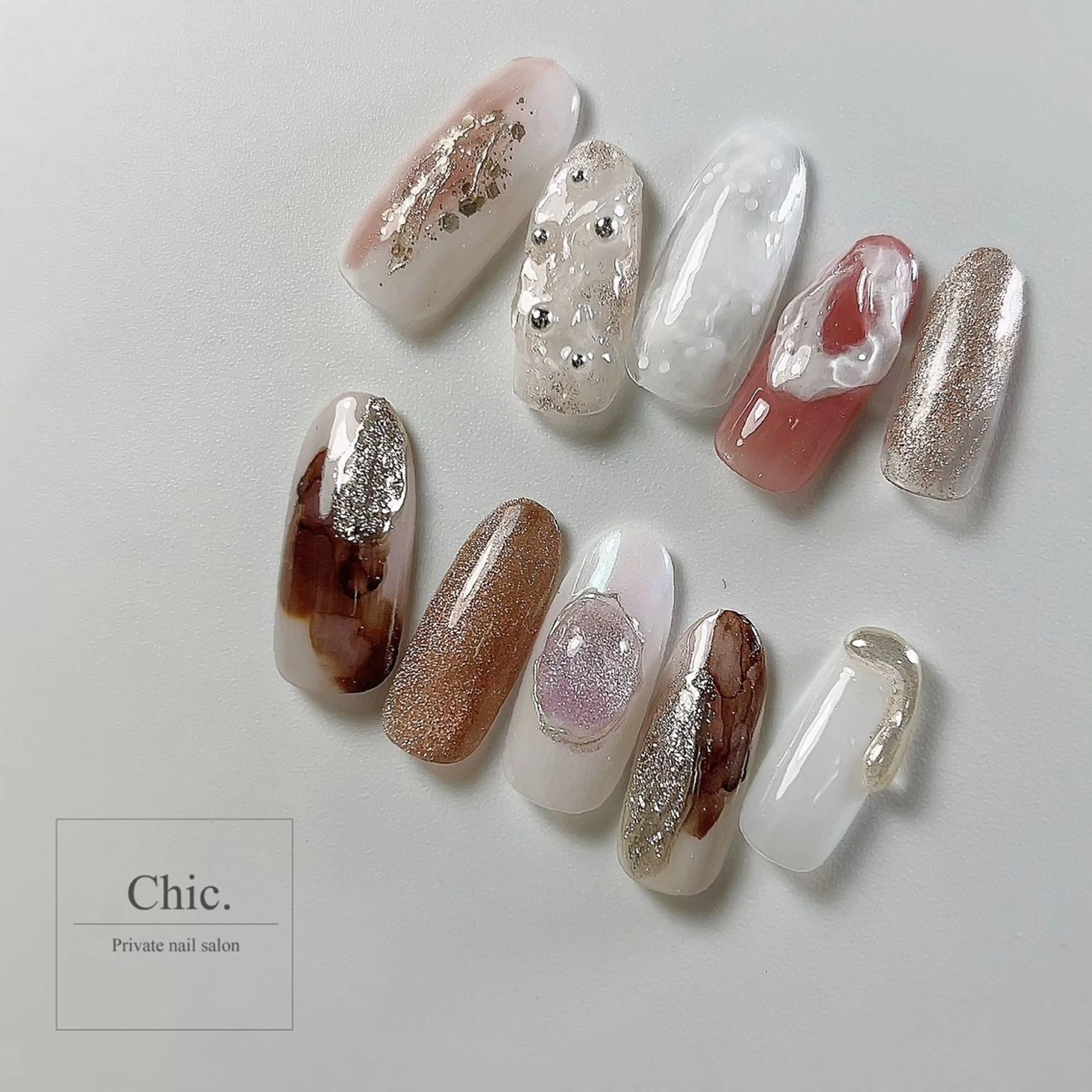 ネイル ハンドネイル Chic. nailのネイルデザイン