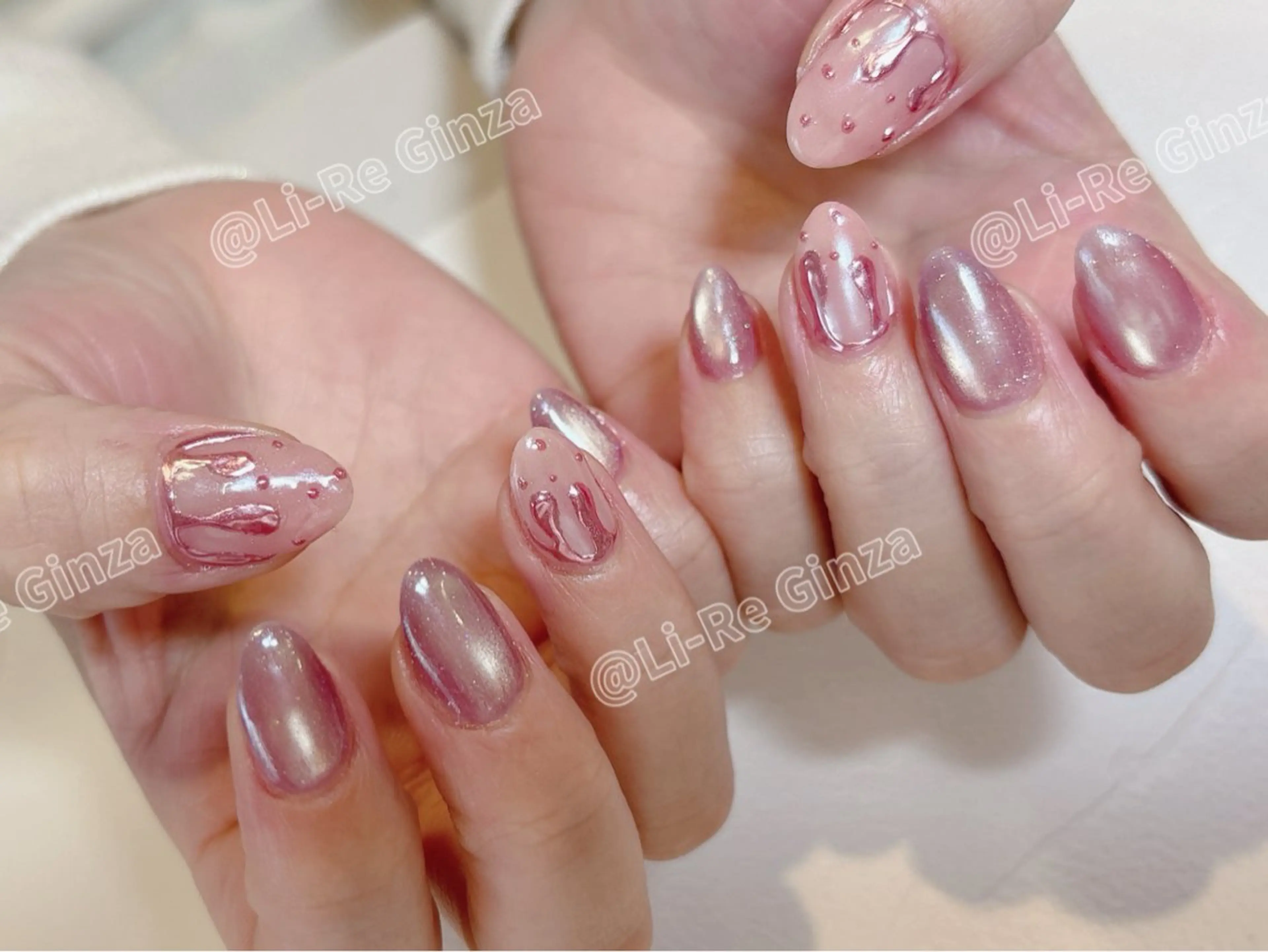 ネイル ハンドネイル Li-Re GINZAのネイルデザイン