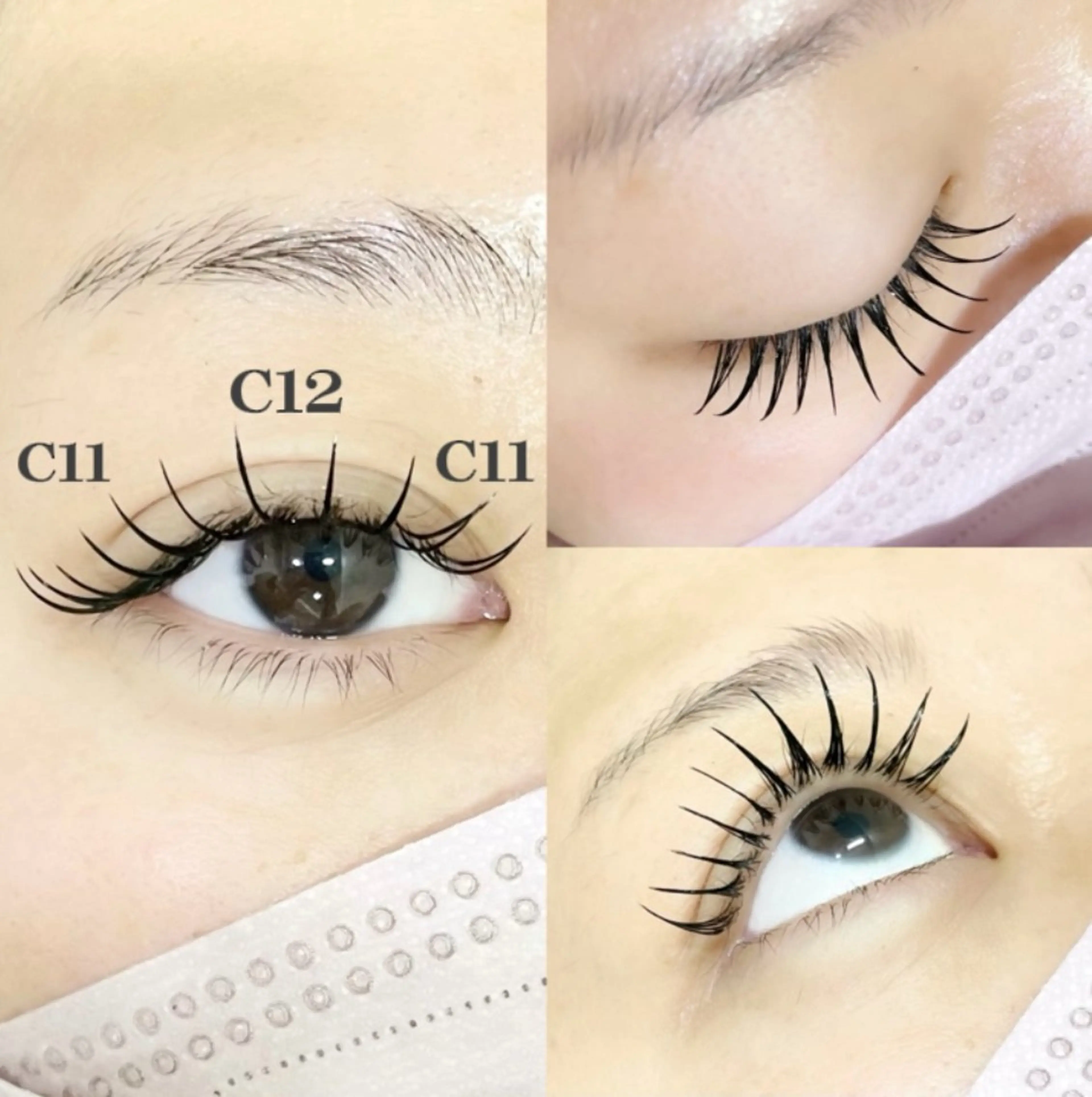 マツエク・マツパ elu+ rinaのマツエク・マツパデザイン