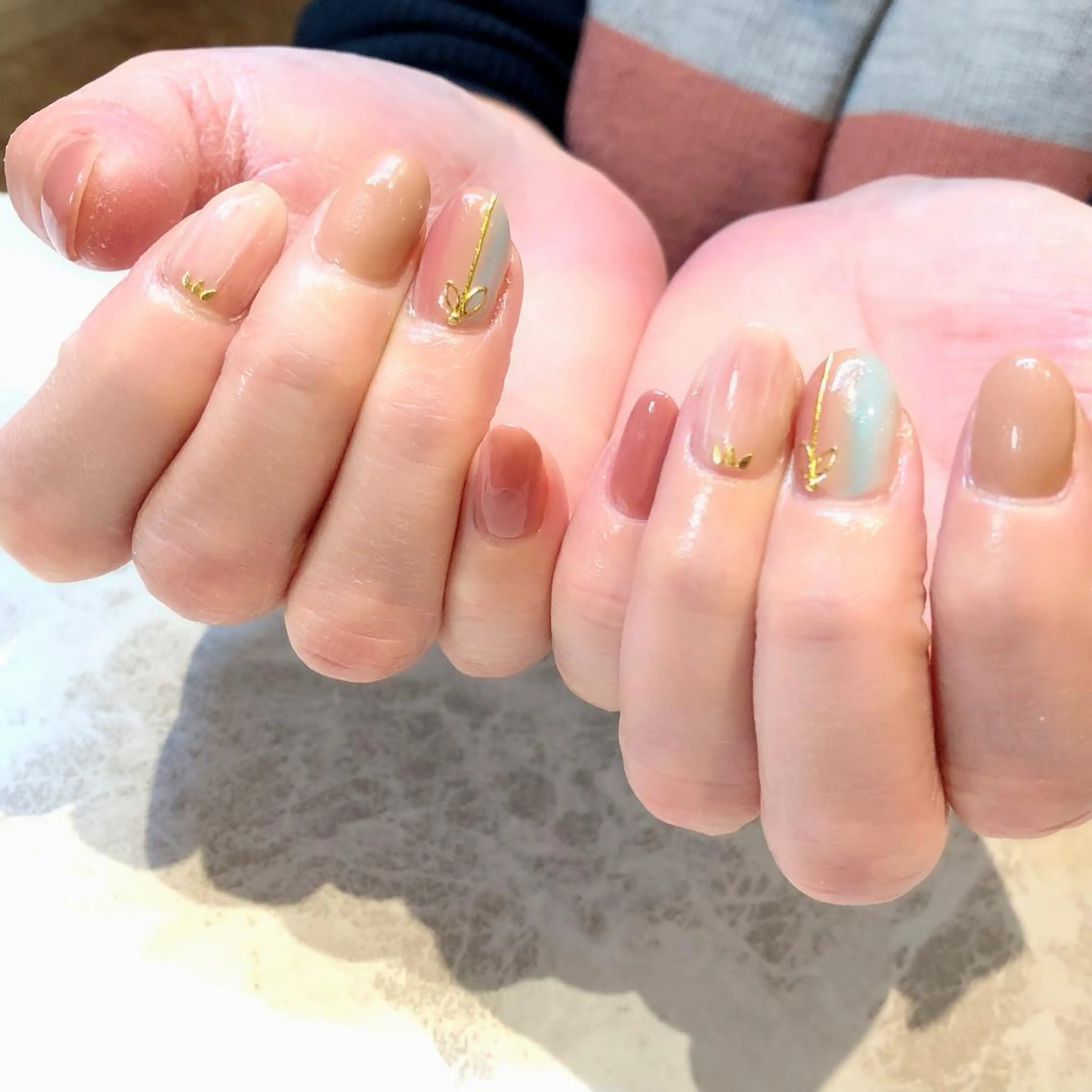 ネイル Yui＊Aina ShareSalonのネイルデザイン