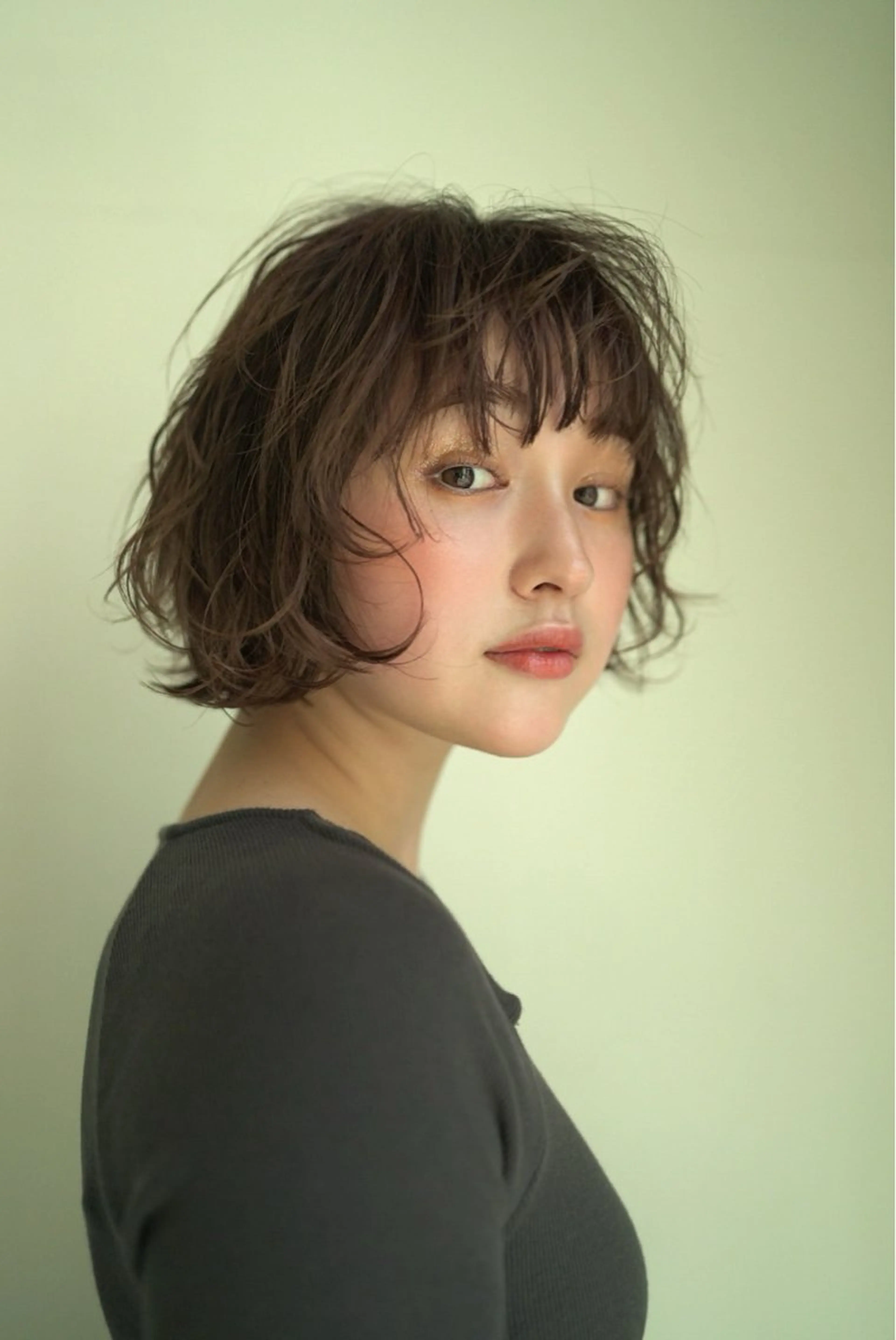 ショート パーマ 🩶米澤 美月🩶のヘアスタイル