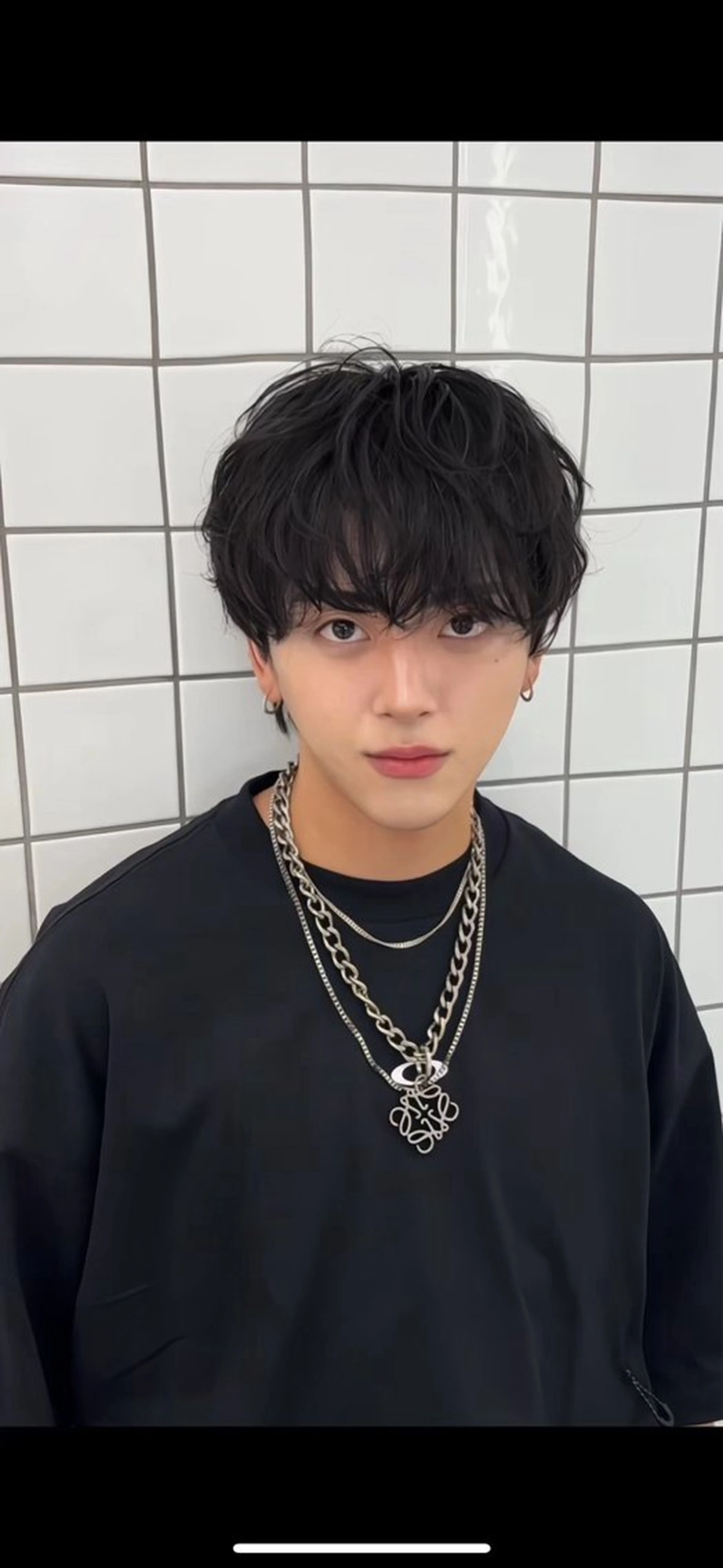 パーマ メンズ メンズパーマ ヤリタ カケルのヘアスタイル