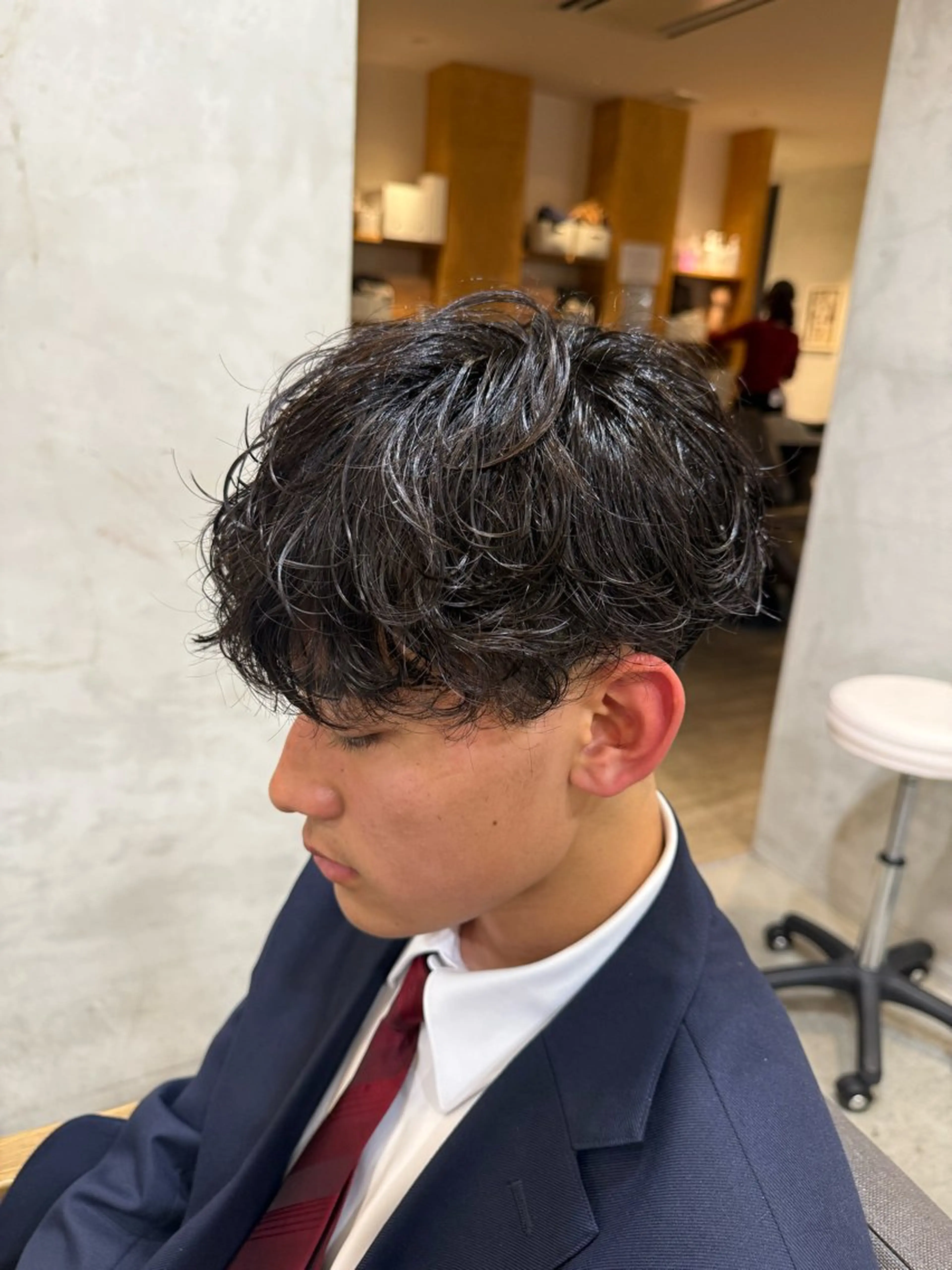 ショート パーマ メンズ メンズパーマ 🔥KOSEI🔥 波巻き/ツイスパのヘアスタイル