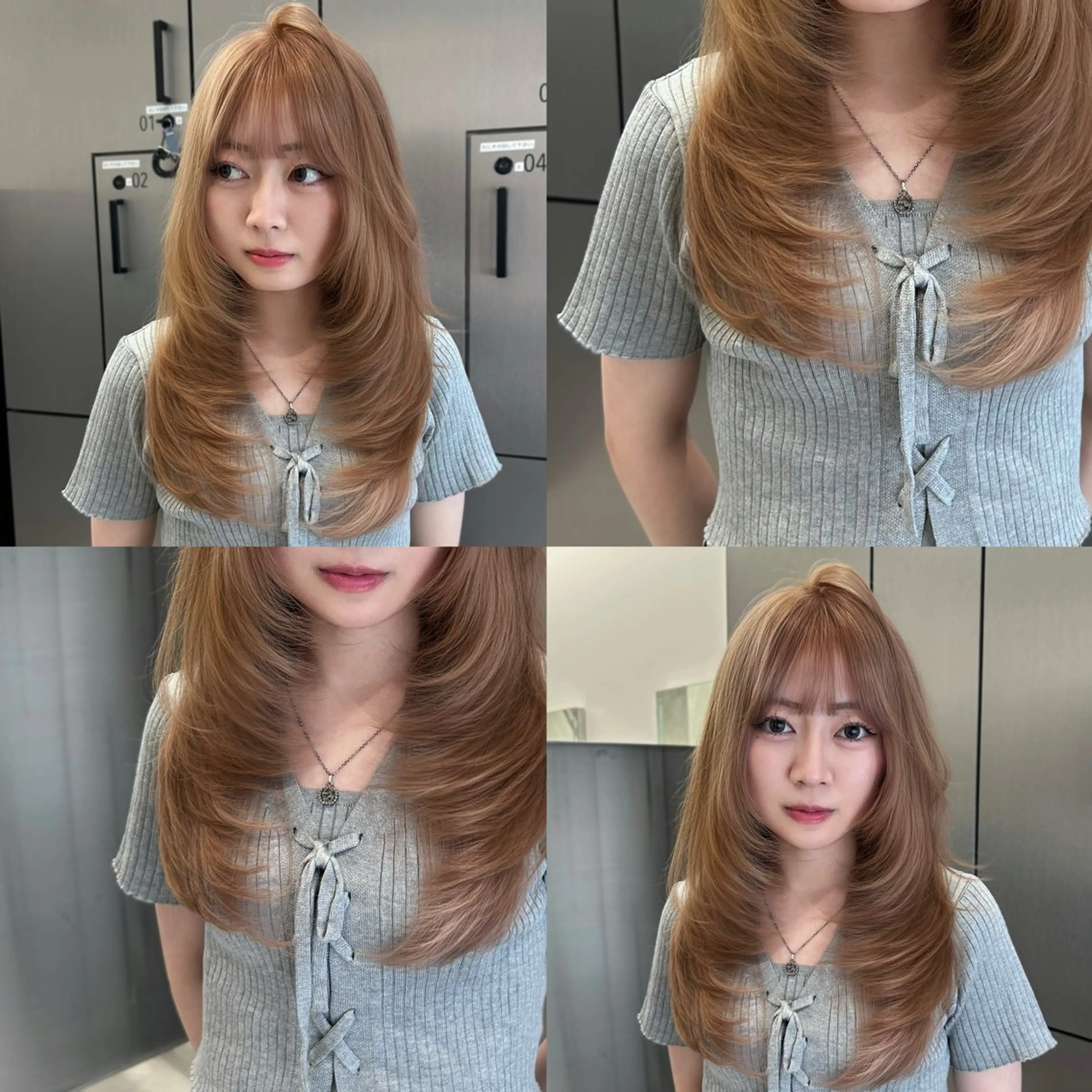 ロング レイヤーカット カット ヘアカラー トリートメント 大人レイヤー/艶美髪 🇺🇸TOMONAのヘアスタイル