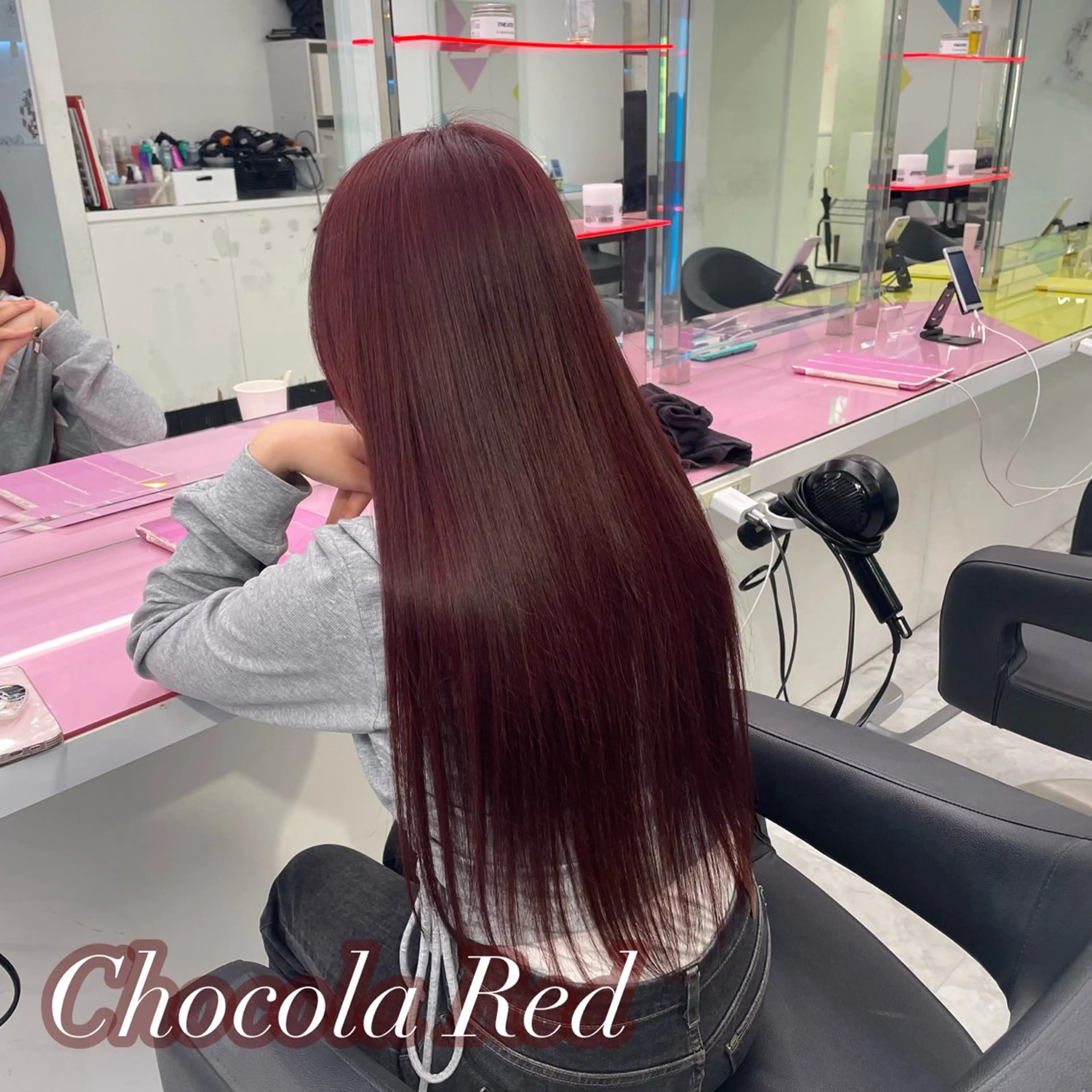 ロング カラー ダメージレスハイ トーン💖kanonのヘアスタイル