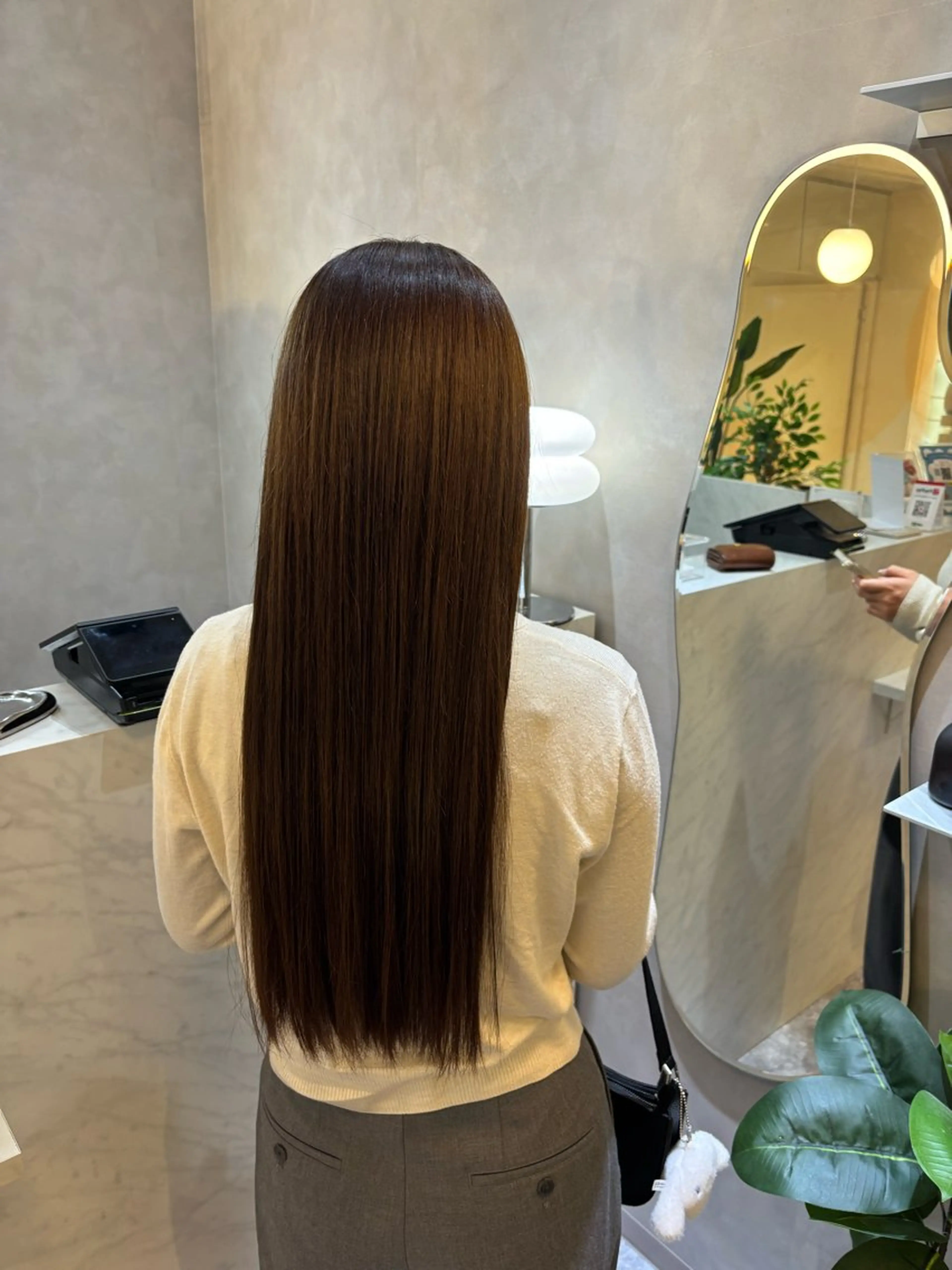 カラー ヘアカラー トリートメント zina karin୨୧˙˳⋆のヘアスタイル