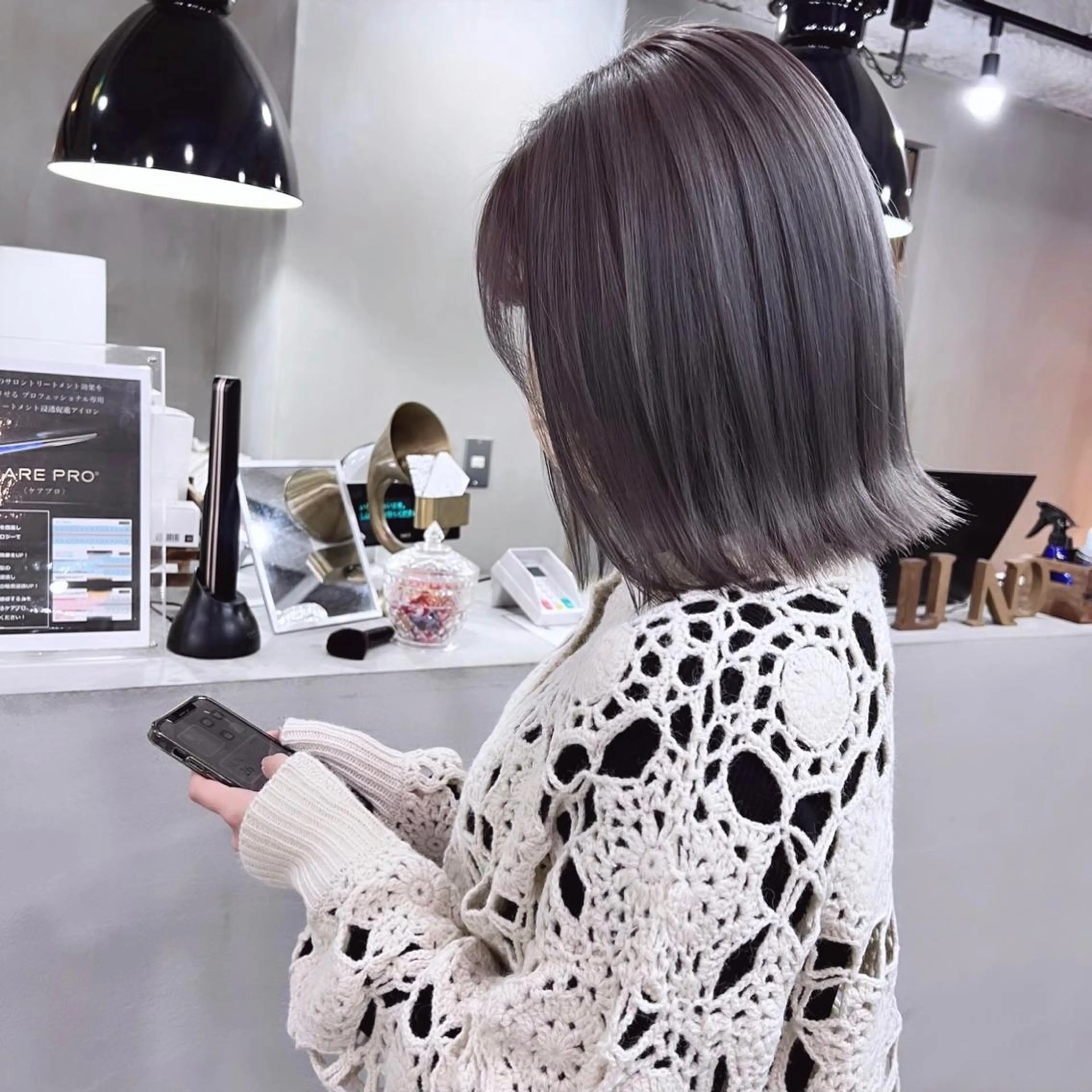 ミディアム カラー カット ヘアカラー トリートメント Pe Pe所属・🌕PePe　菅 タイシ🌕のヘアスタイル