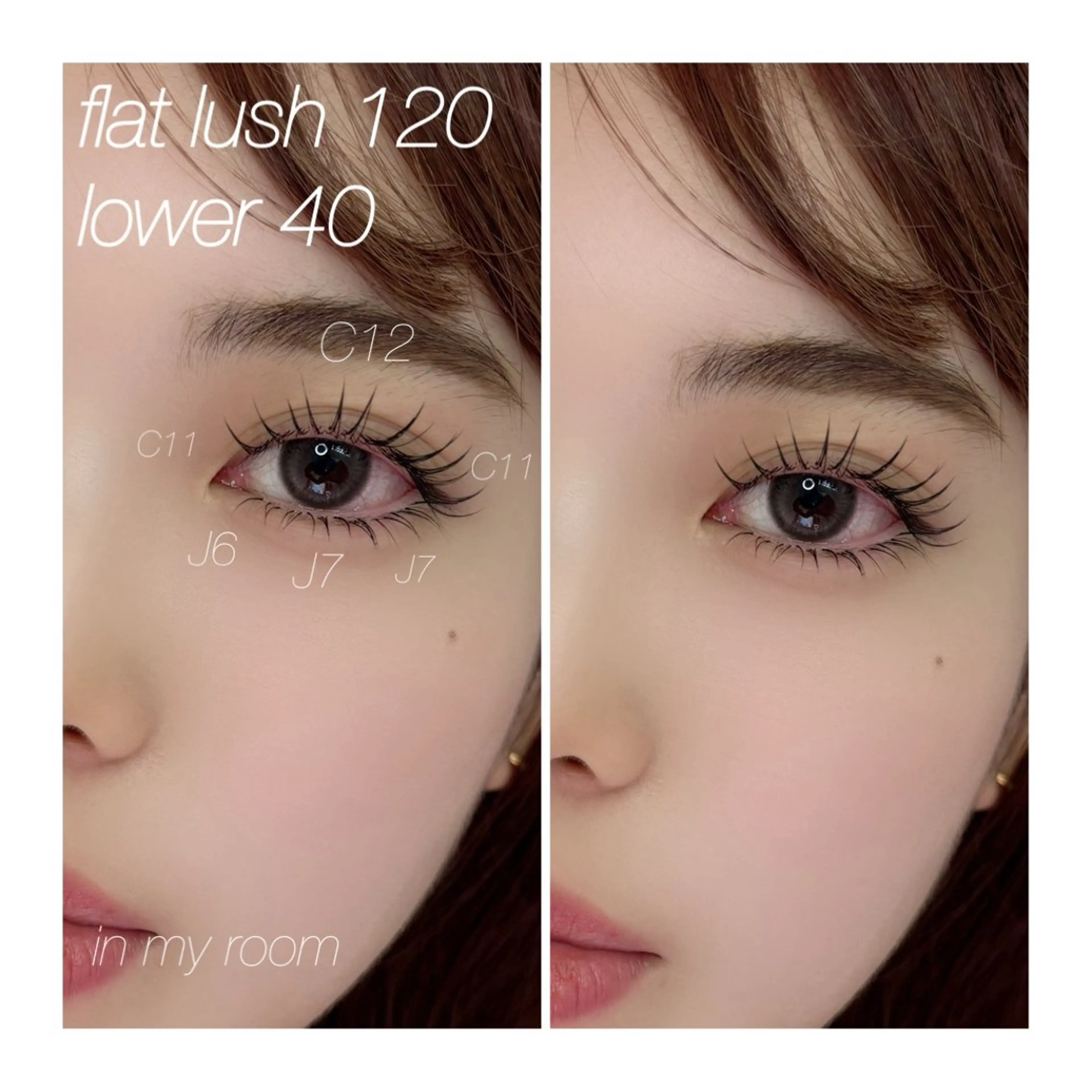 🤍マツエク上下コース🤍《上120本,下40本》¥6600の写真