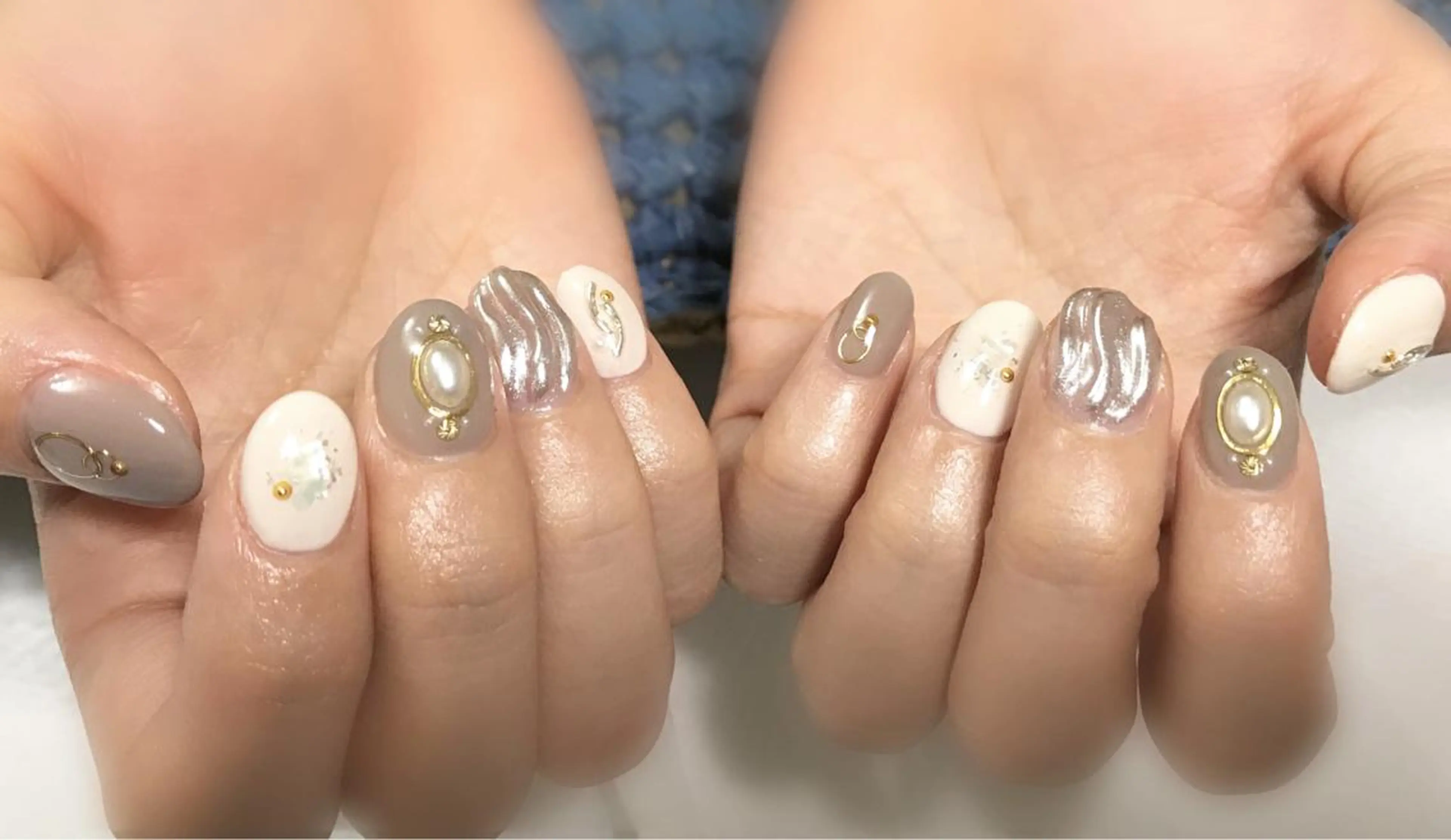 ネイル フットネイル シンプルネイル 春ネイル 夏ネイル ホワイト nail fufla ♡yamane♡のネイルデザイン