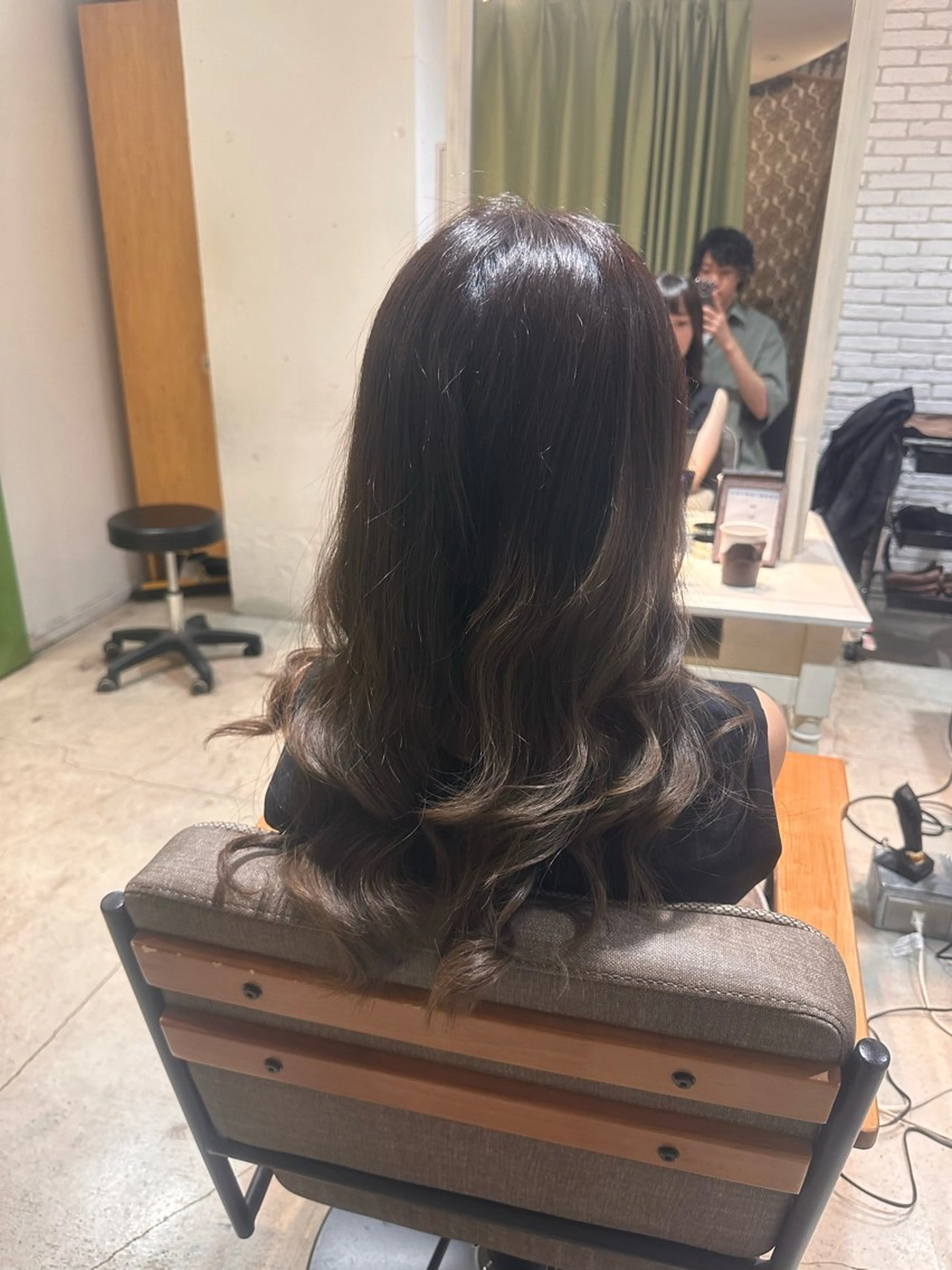 セミロング 林 耕太郎のヘアスタイル