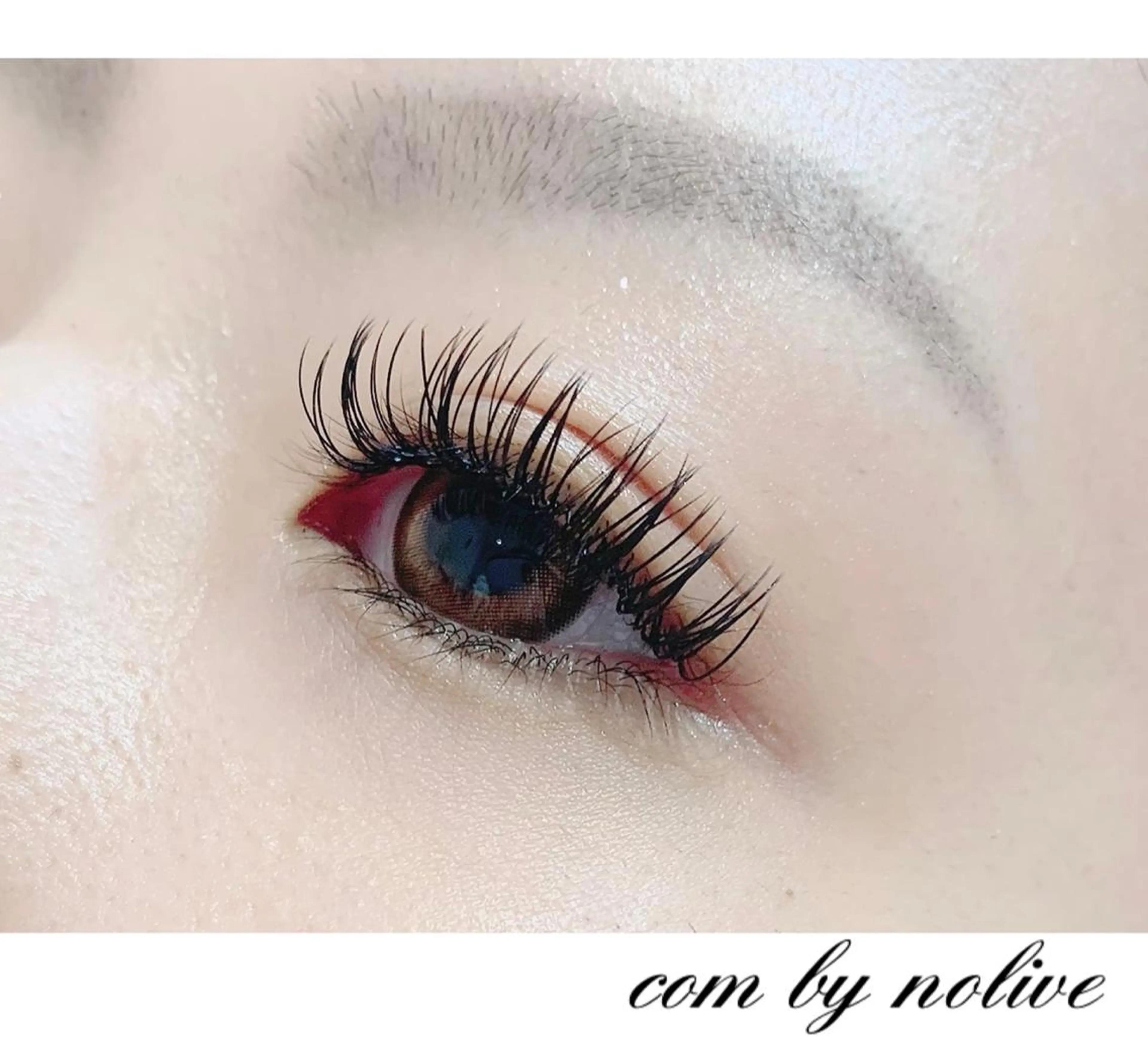 マツエク・マツパ Cカール キュート フラットラッシュ Laurel eye ローレルのマツエク・マツパデザイン