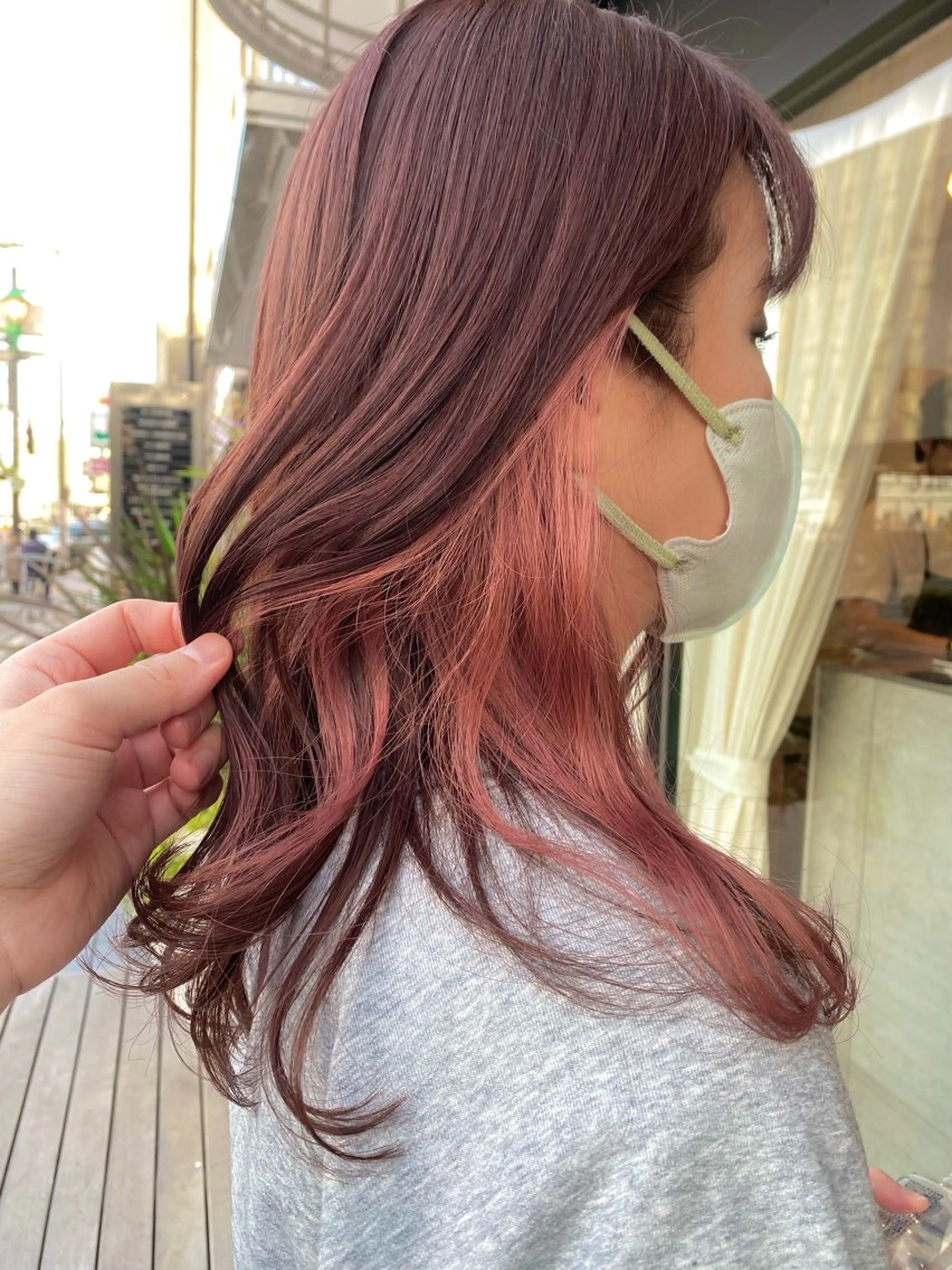 ロング カラー 艶髪🌟髪質改善✨ Zinaヤマダ チサのヘアスタイル