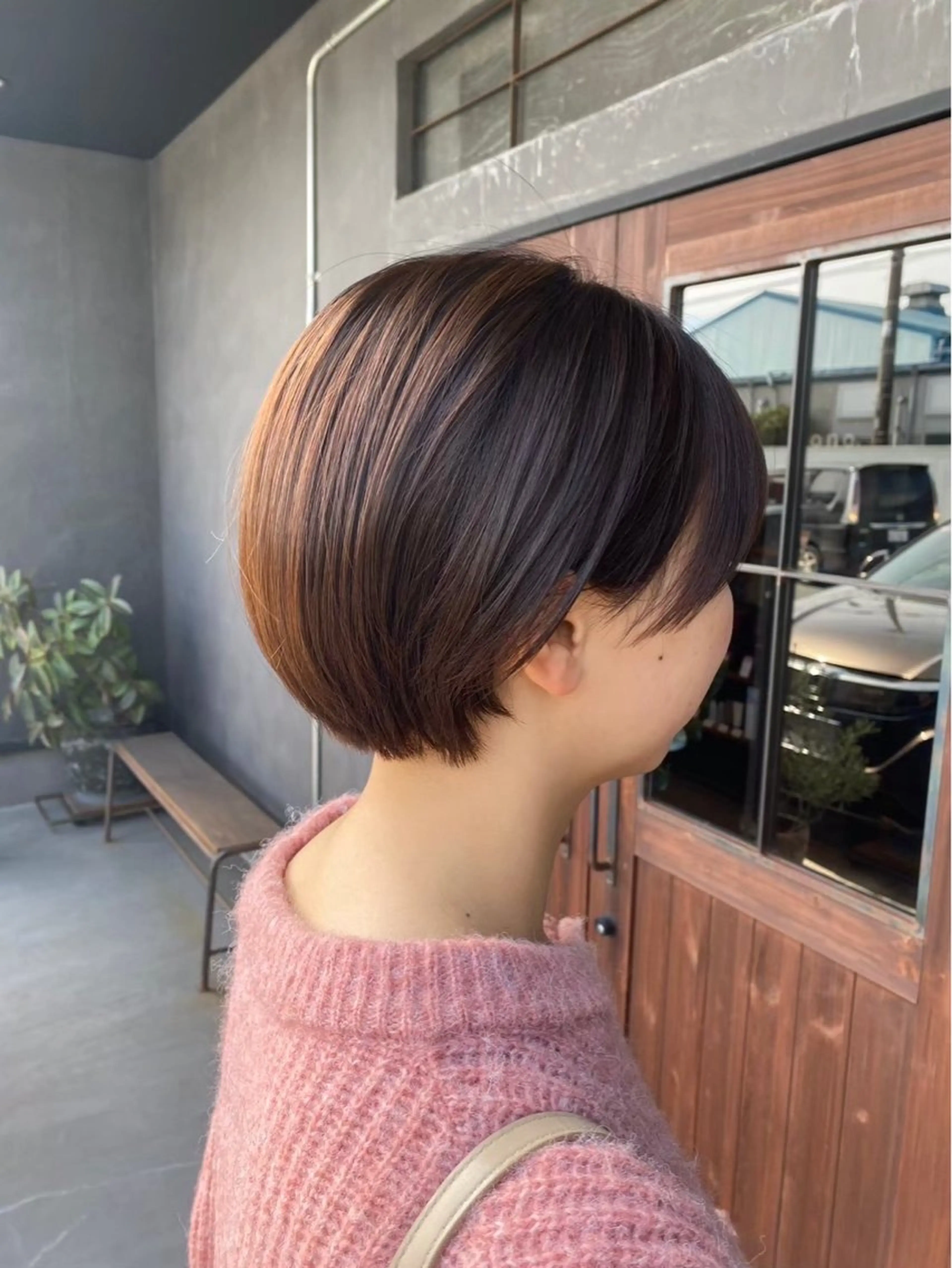 ショート ショートヘア 鈴木 未歩のヘアスタイル