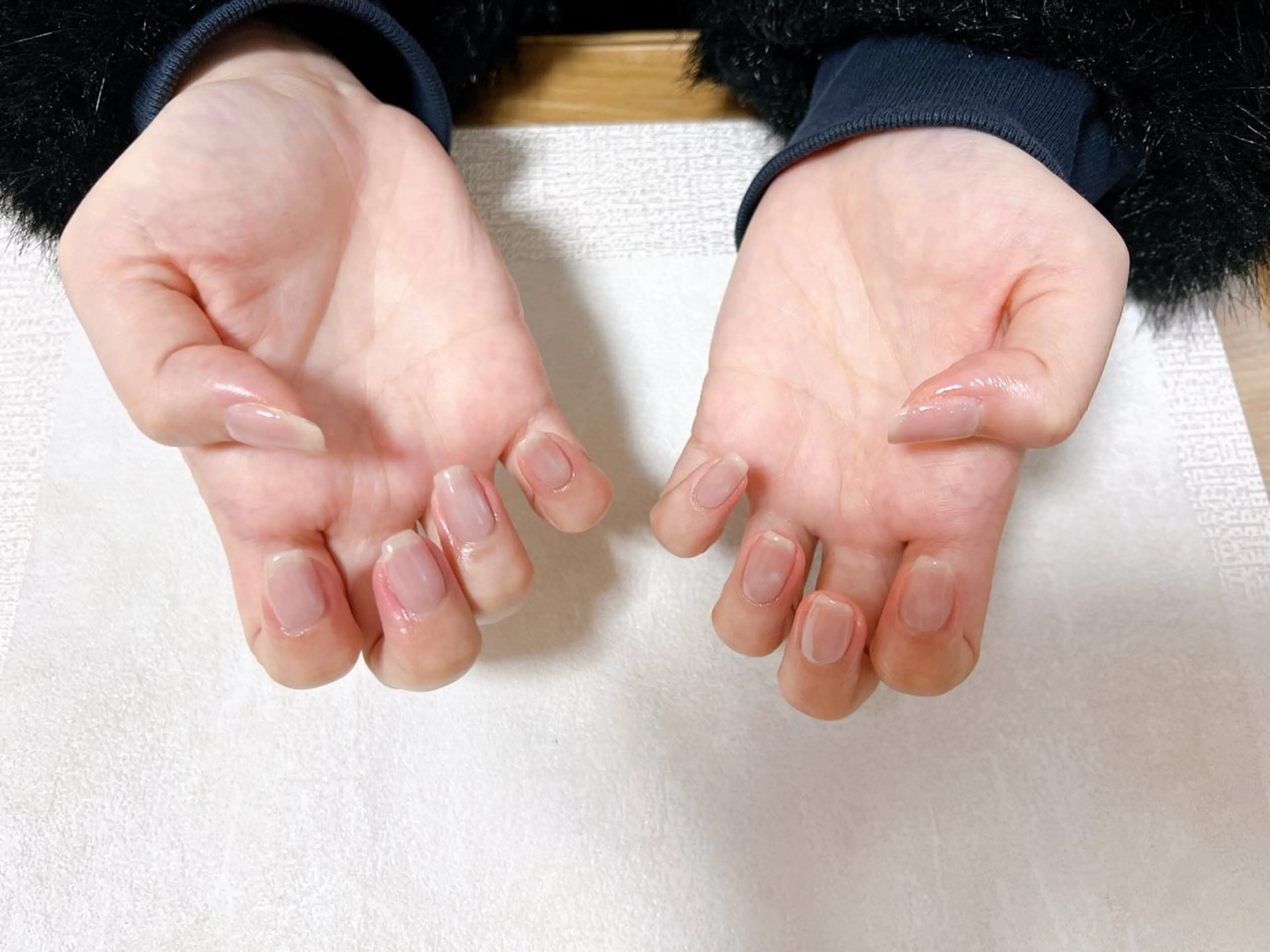 ネイル オーロラネイル フットネイル フレンチネイル ジェルネイル ハート ハンドネイル mogunail &blowのネイルデザイン