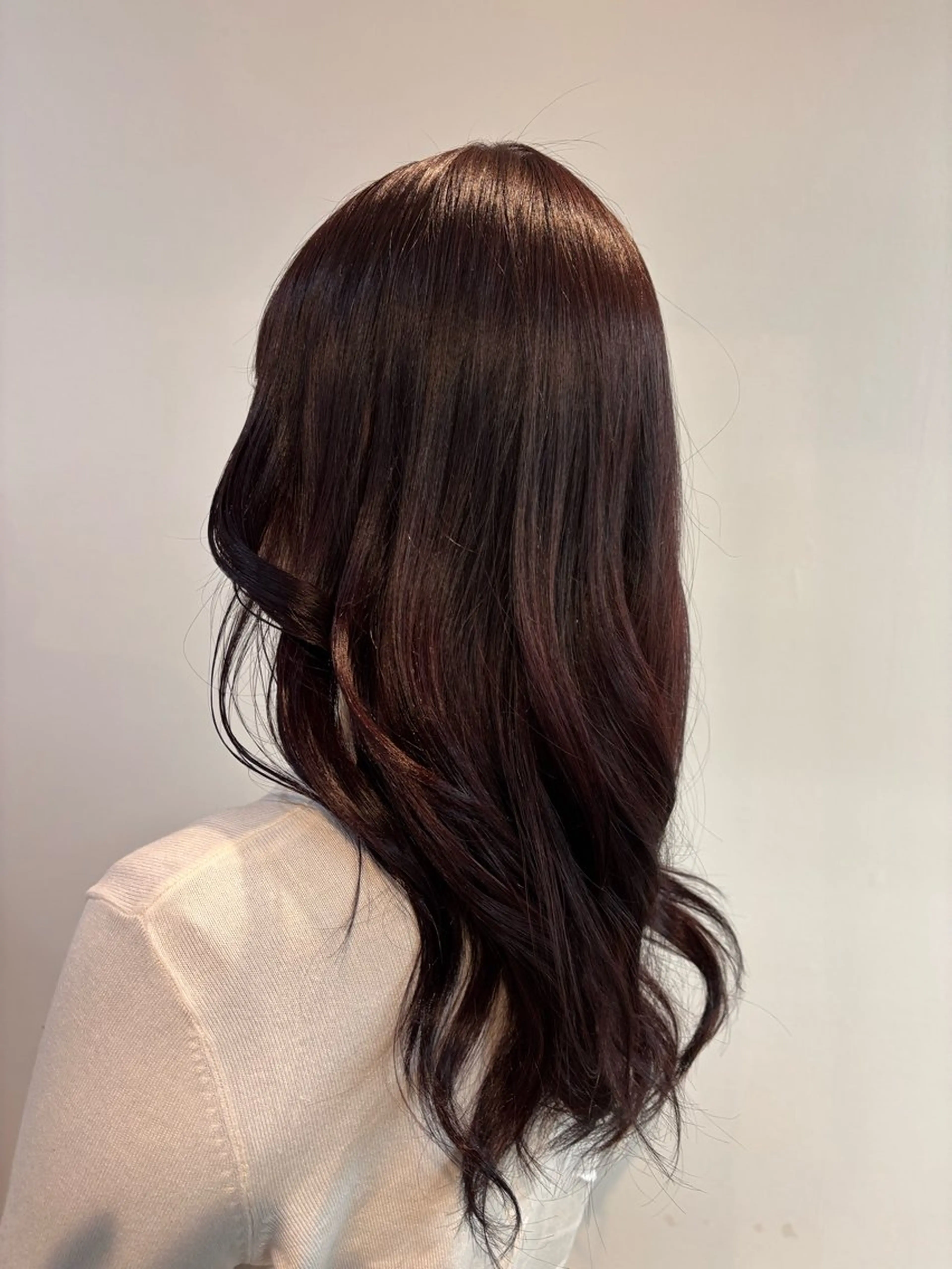 カラー 透明感カラー🫧 高田李胡のヘアスタイル