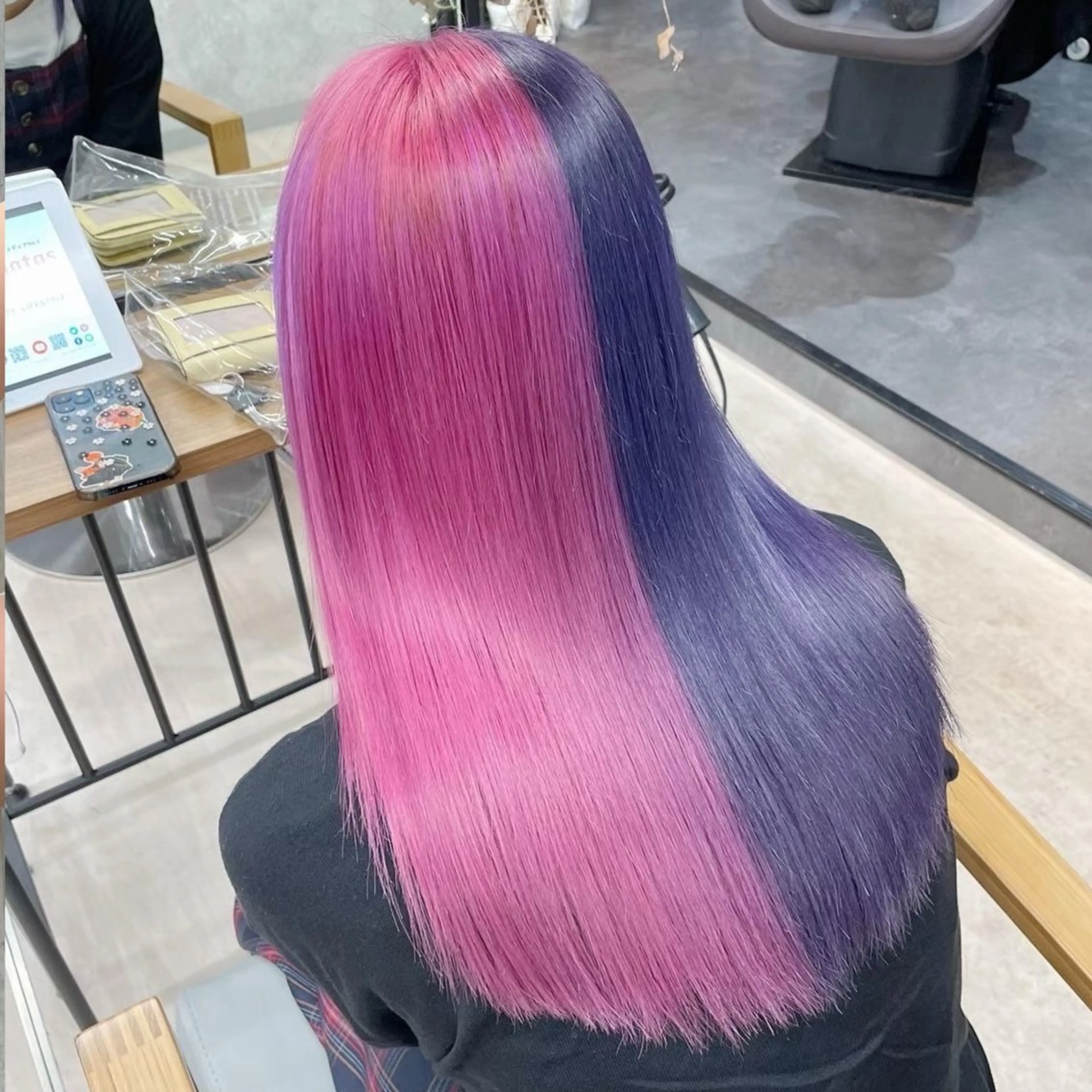 カラー メンズカット/ ハイトーン/琉輝のヘアスタイル