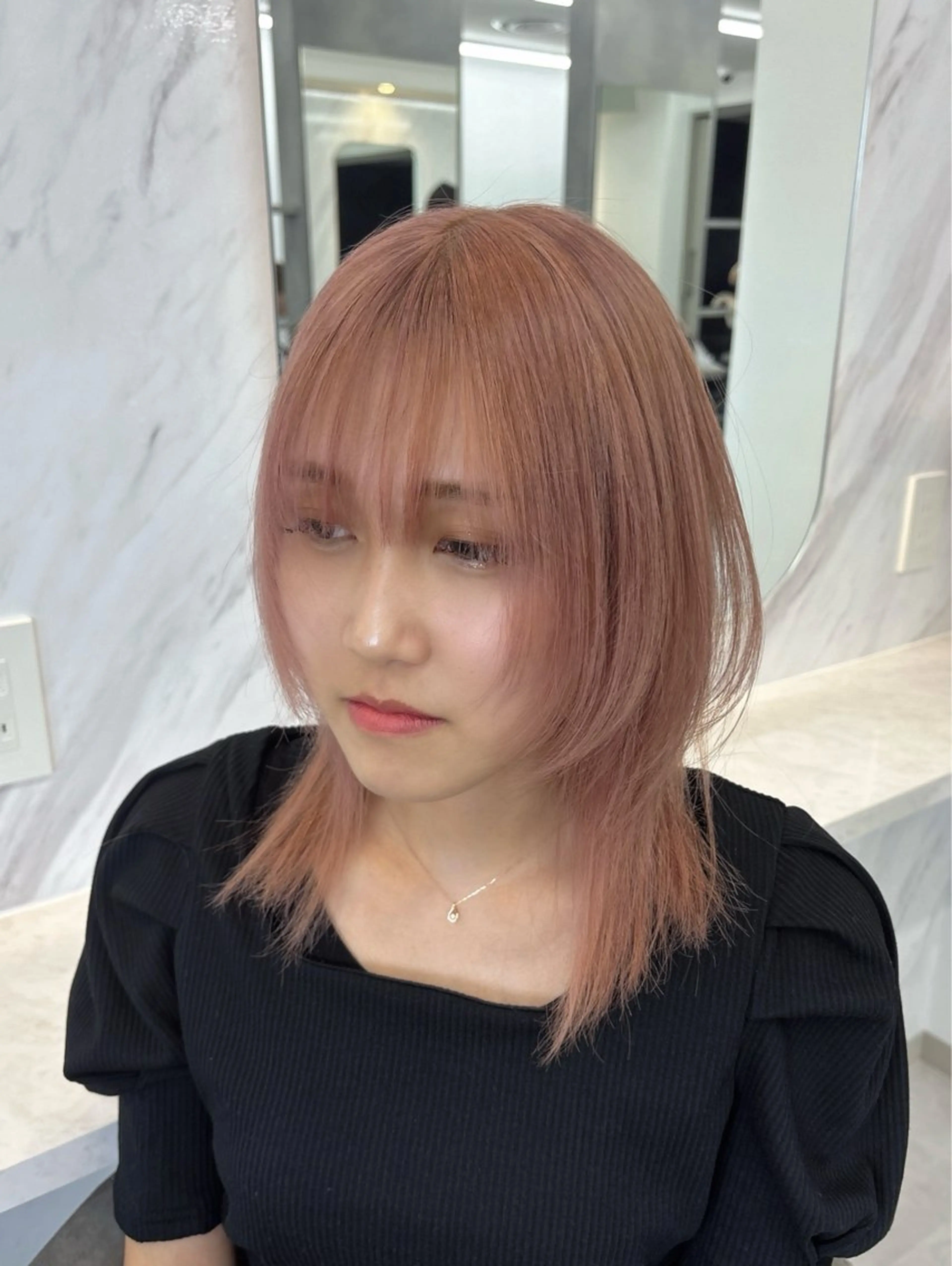 🇰🇷韓国レイヤーカット+2stepトリートメントの写真