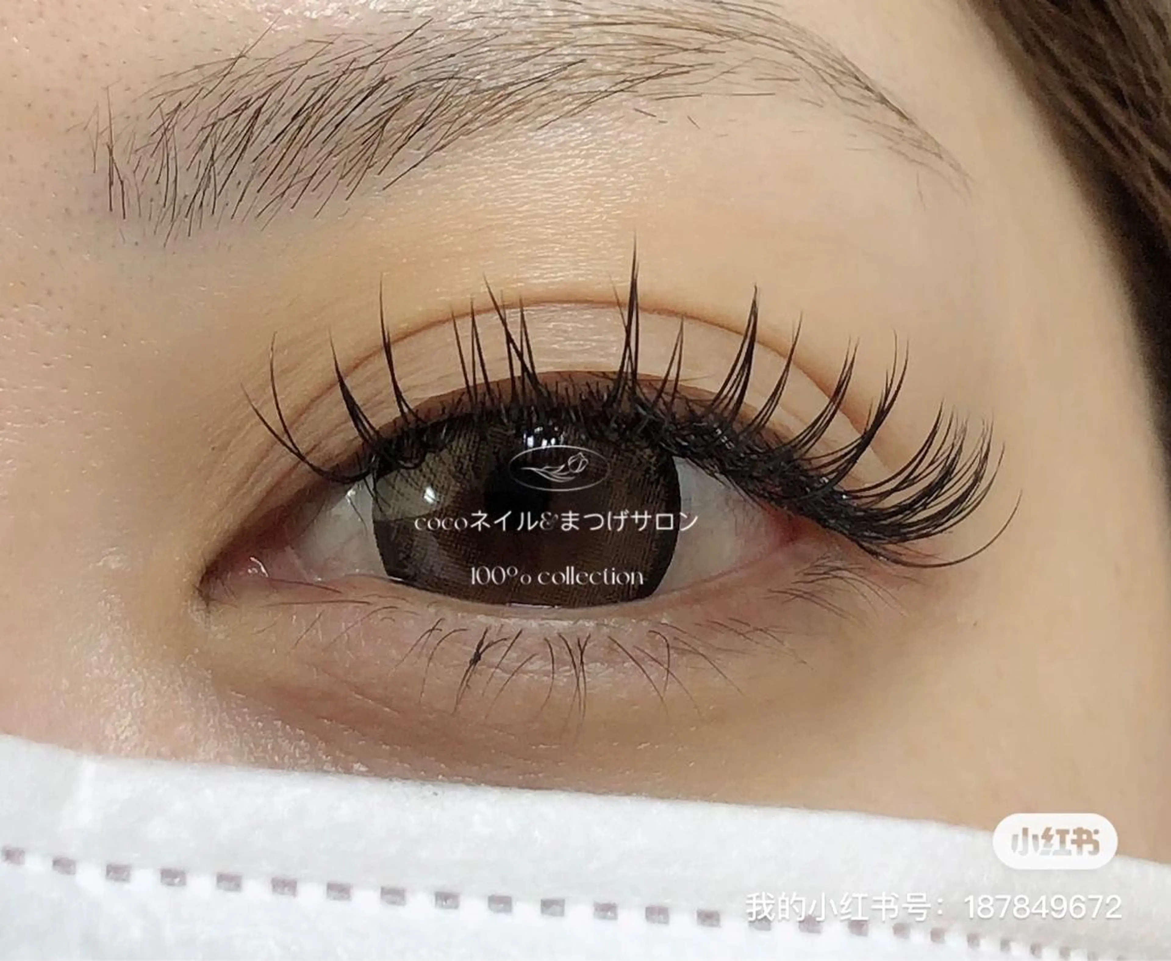 マツエク・マツパ cocoネイル&まつげサロン所属・片平 恭子のマツエク・マツパデザイン