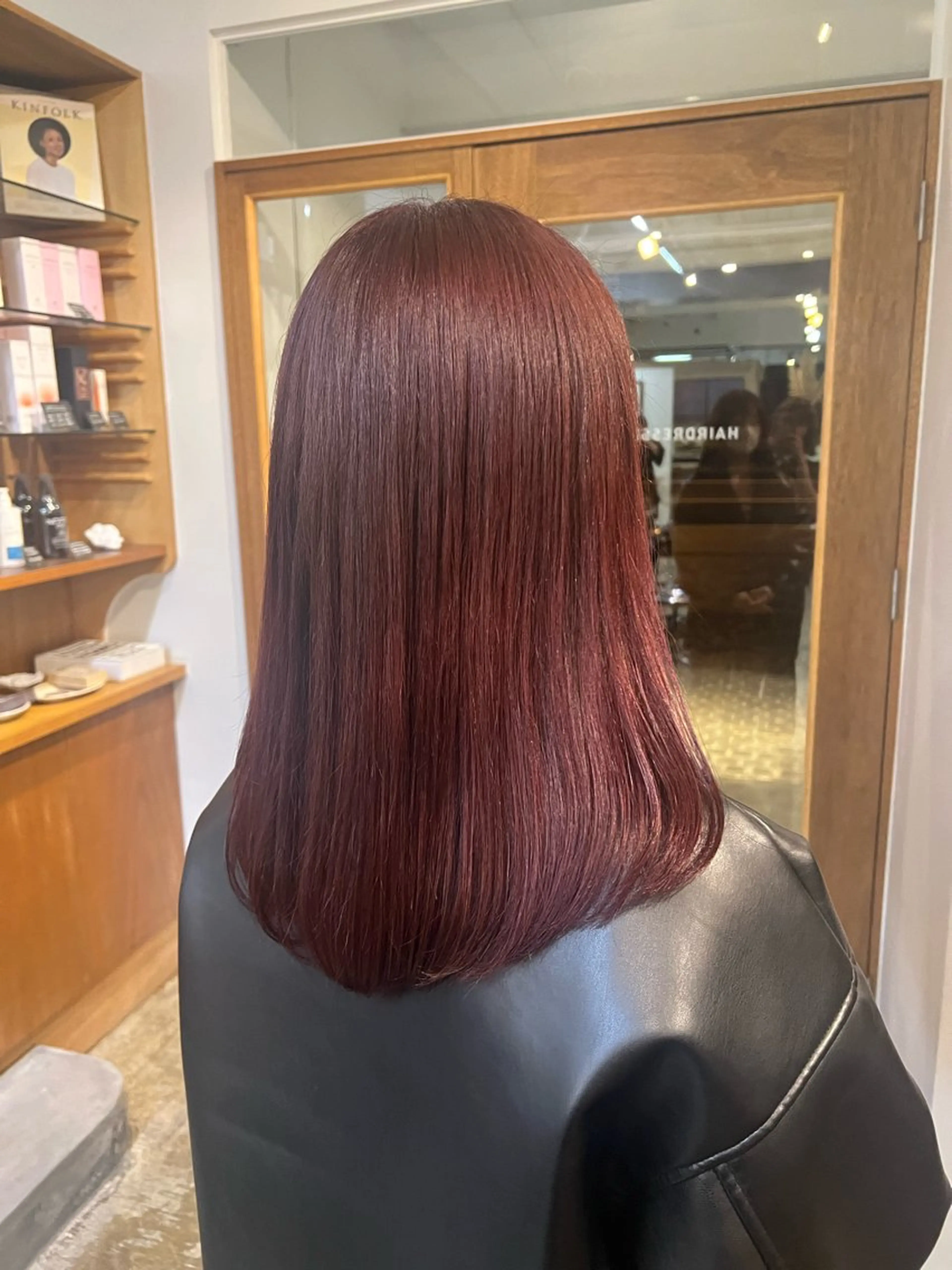 ミディアム ヘアカラー 鈴木 三保のヘアスタイル