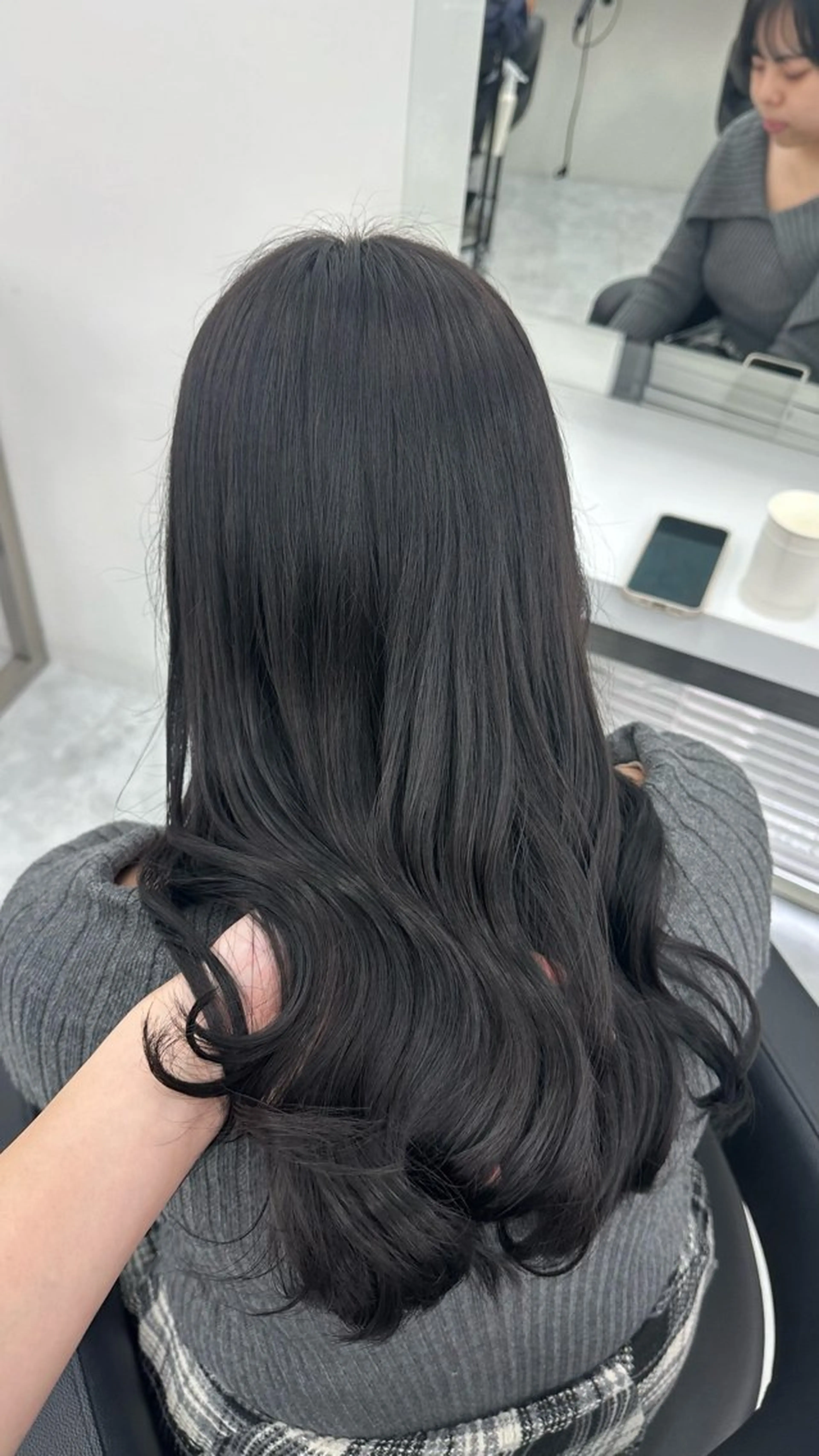 ロング カラー カット ヘアカラー トリートメント ヘッドスパ ヘアセット 似合わせstyle ❤︎misaki❤︎のヘアスタイル