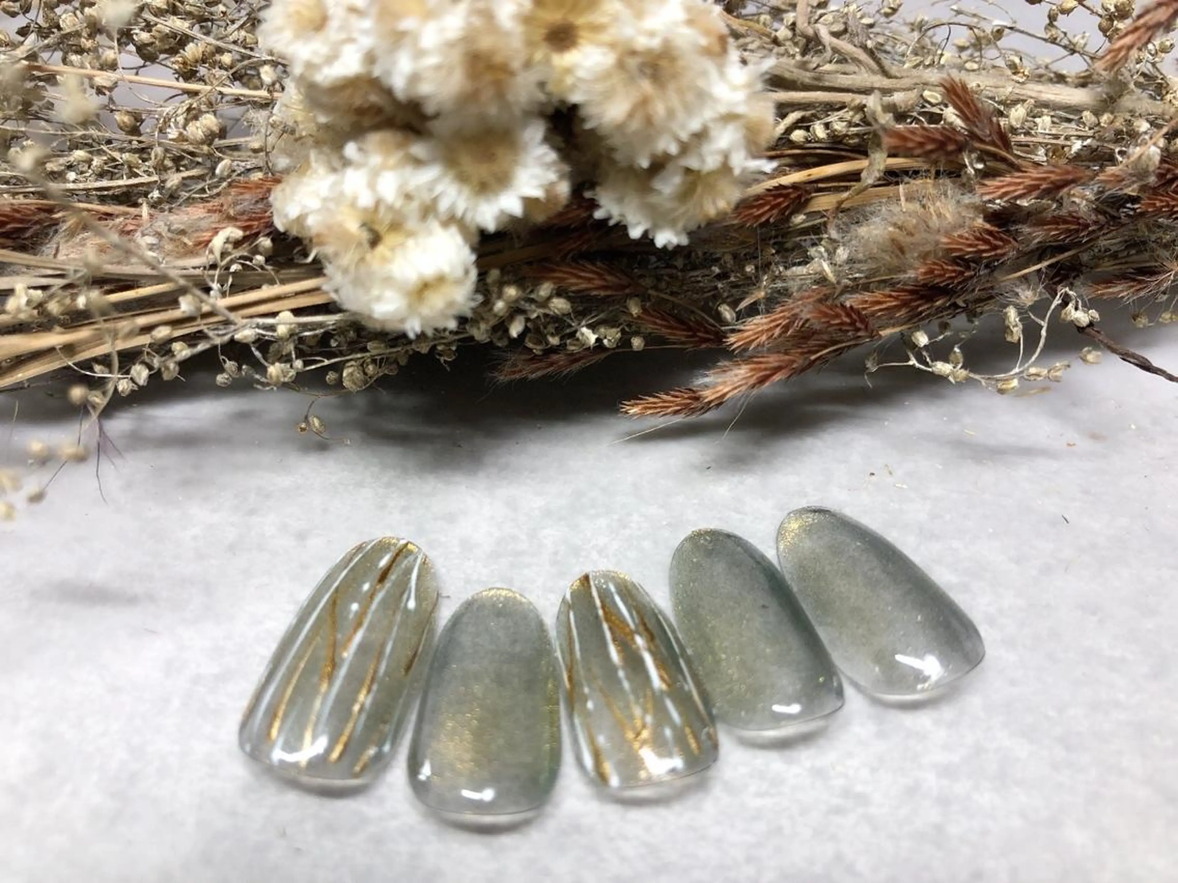 ネイル ジェルネイル 韓国ネイル パラジェル シンプルネイル 冬ネイル ハンドネイル kiki nail &brow二子玉川の眉毛・アイブロウイメージ