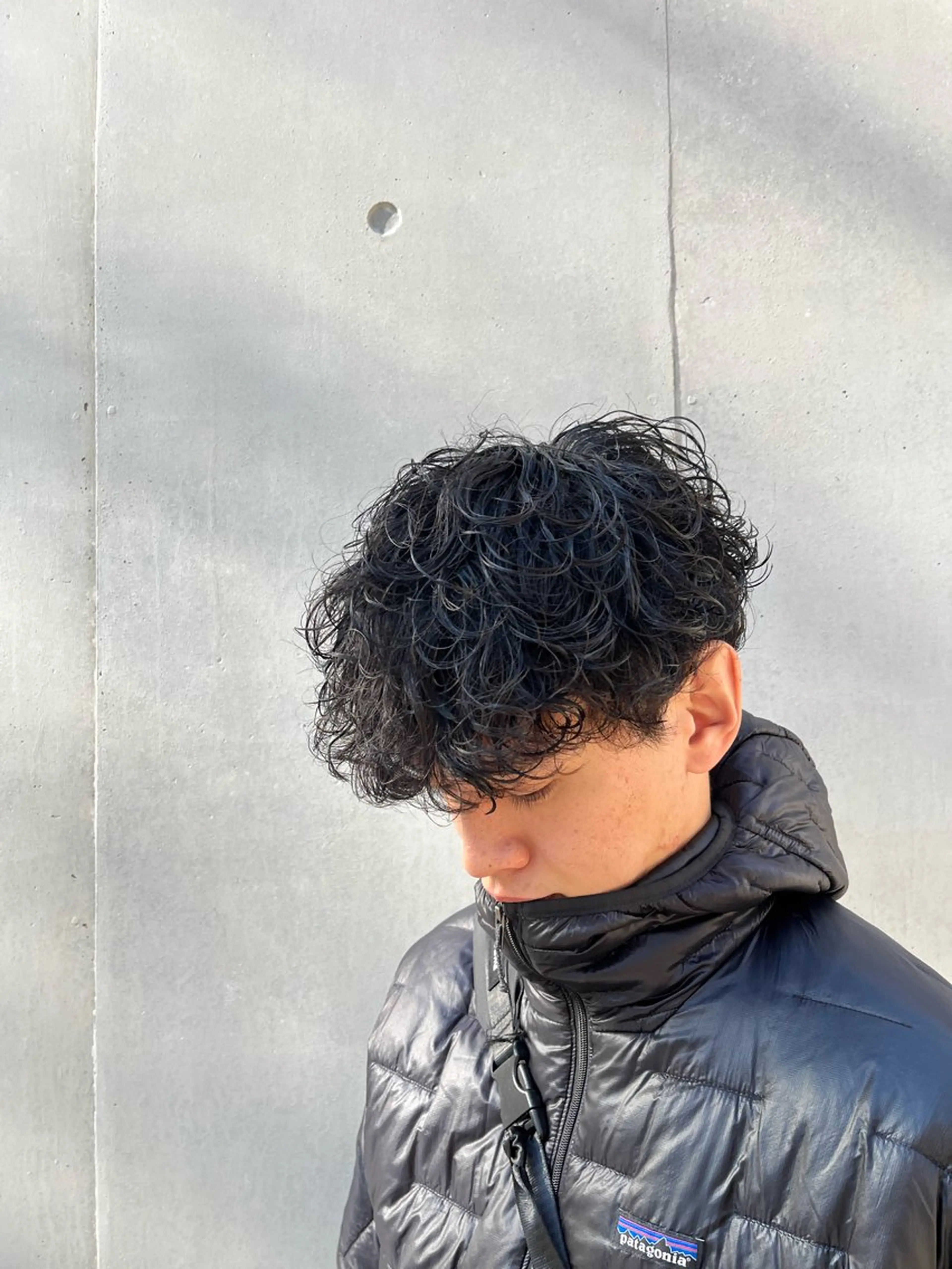 パーマ メンズ シャドウパーマ/ピン パーマ/だいじゅのヘアスタイル