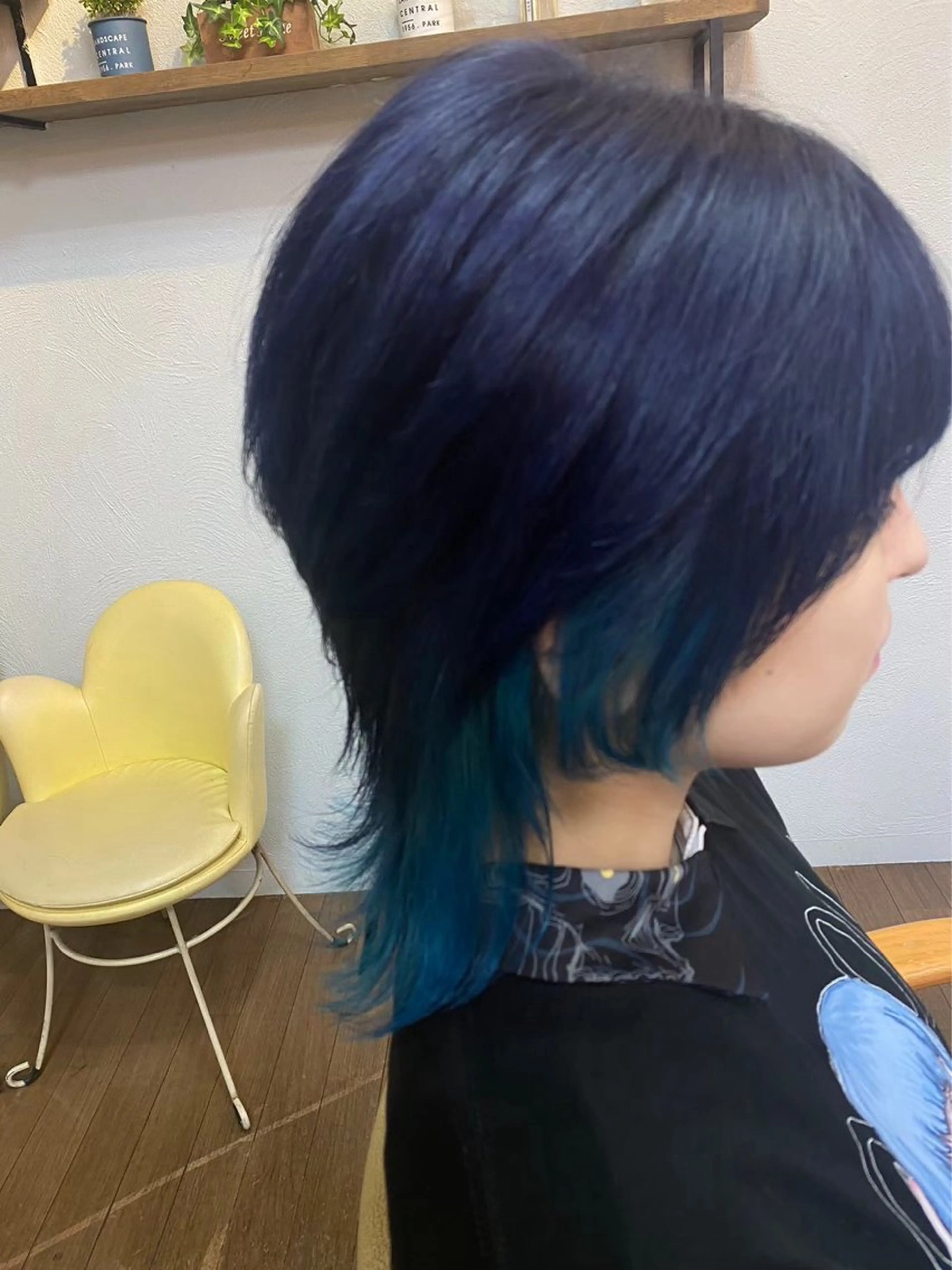 ミディアム カラー カット ヘアカラー トリートメント ANSA  hair かいりのヘアスタイル