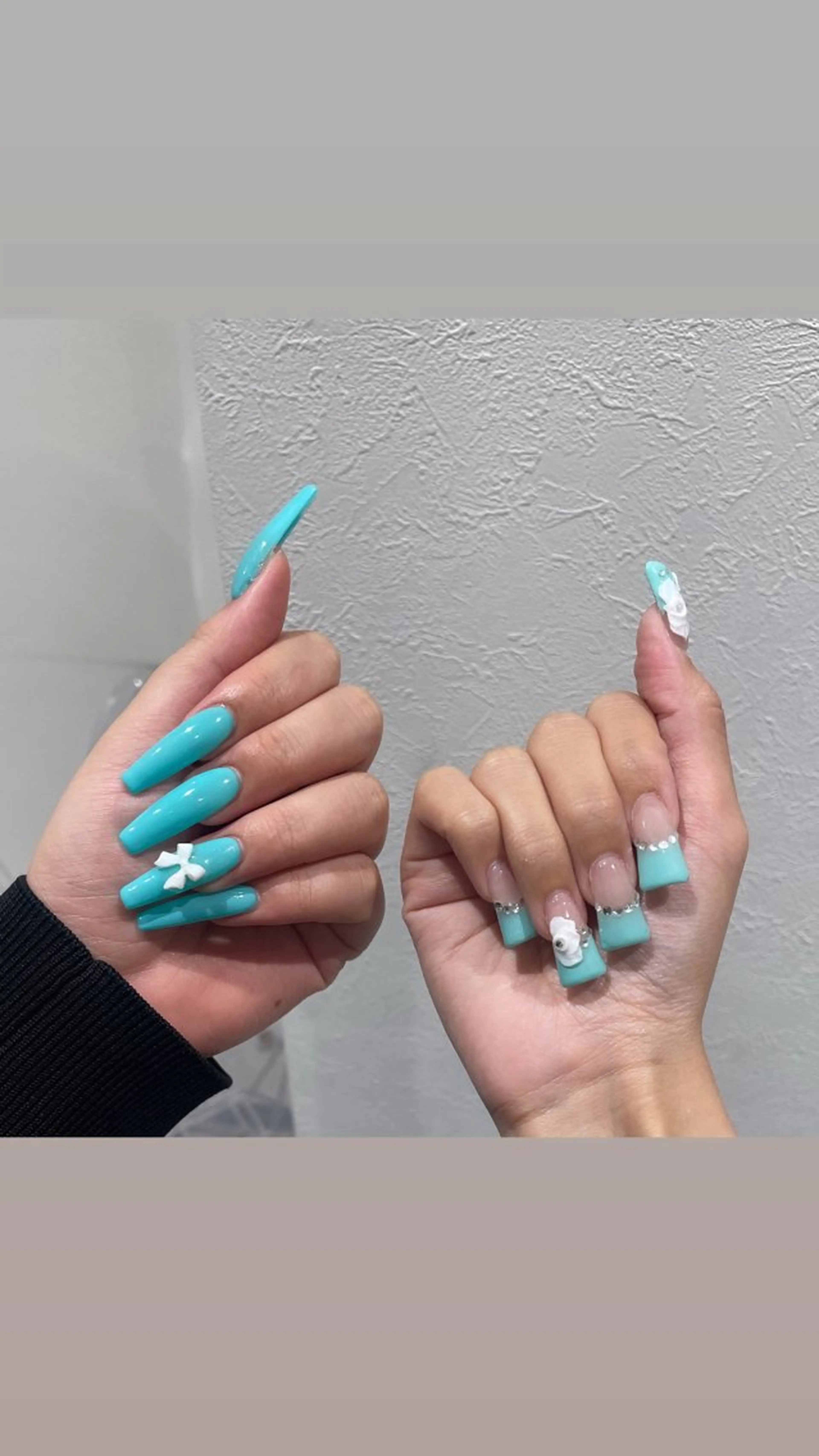 ネイル おそろいネイル ハンドネイル IROHA NAIL nanaのネイルデザイン