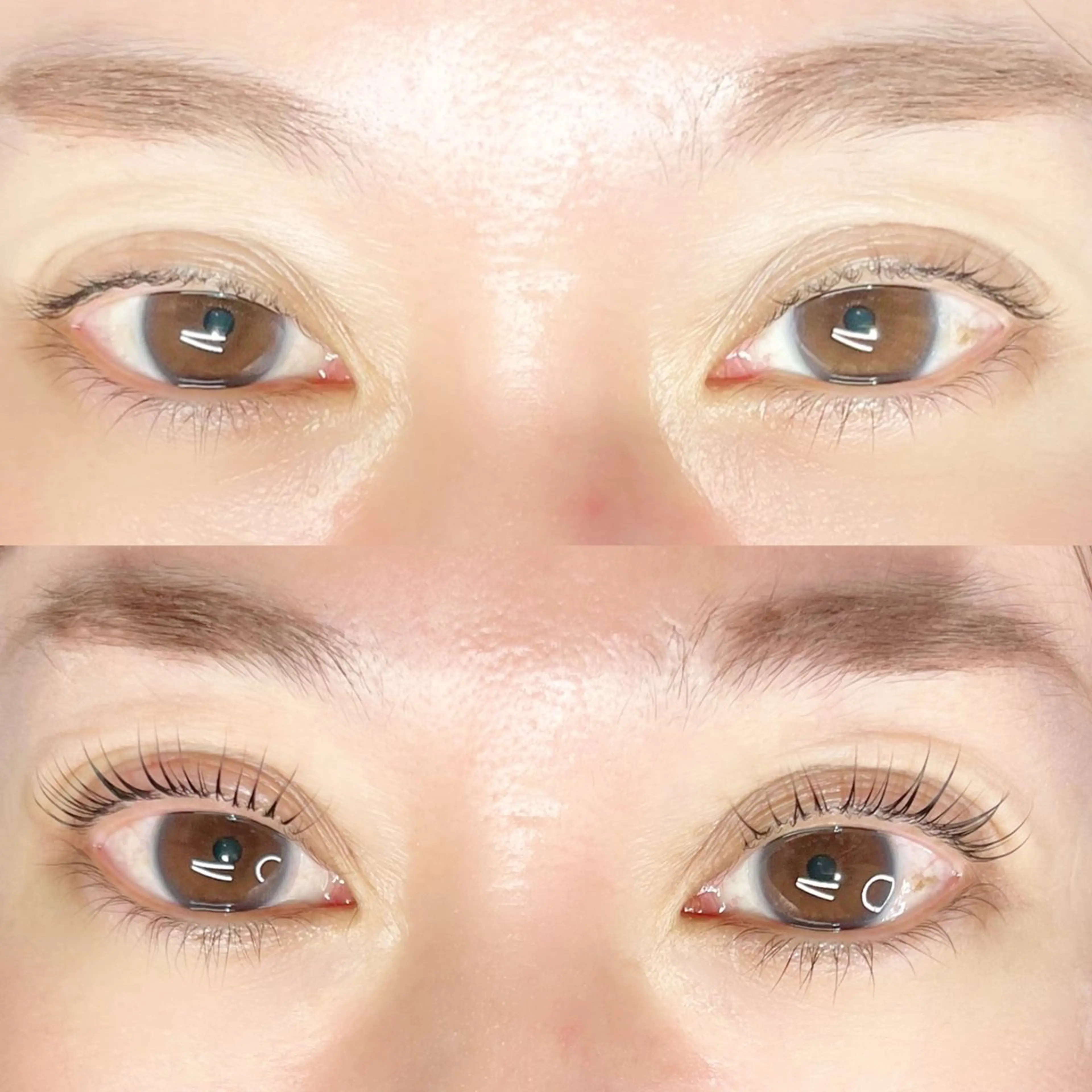 マツエク・マツパ マツパ まつ毛パーマとカラー 二刀流🥰岩崎夏実のヘアスタイル