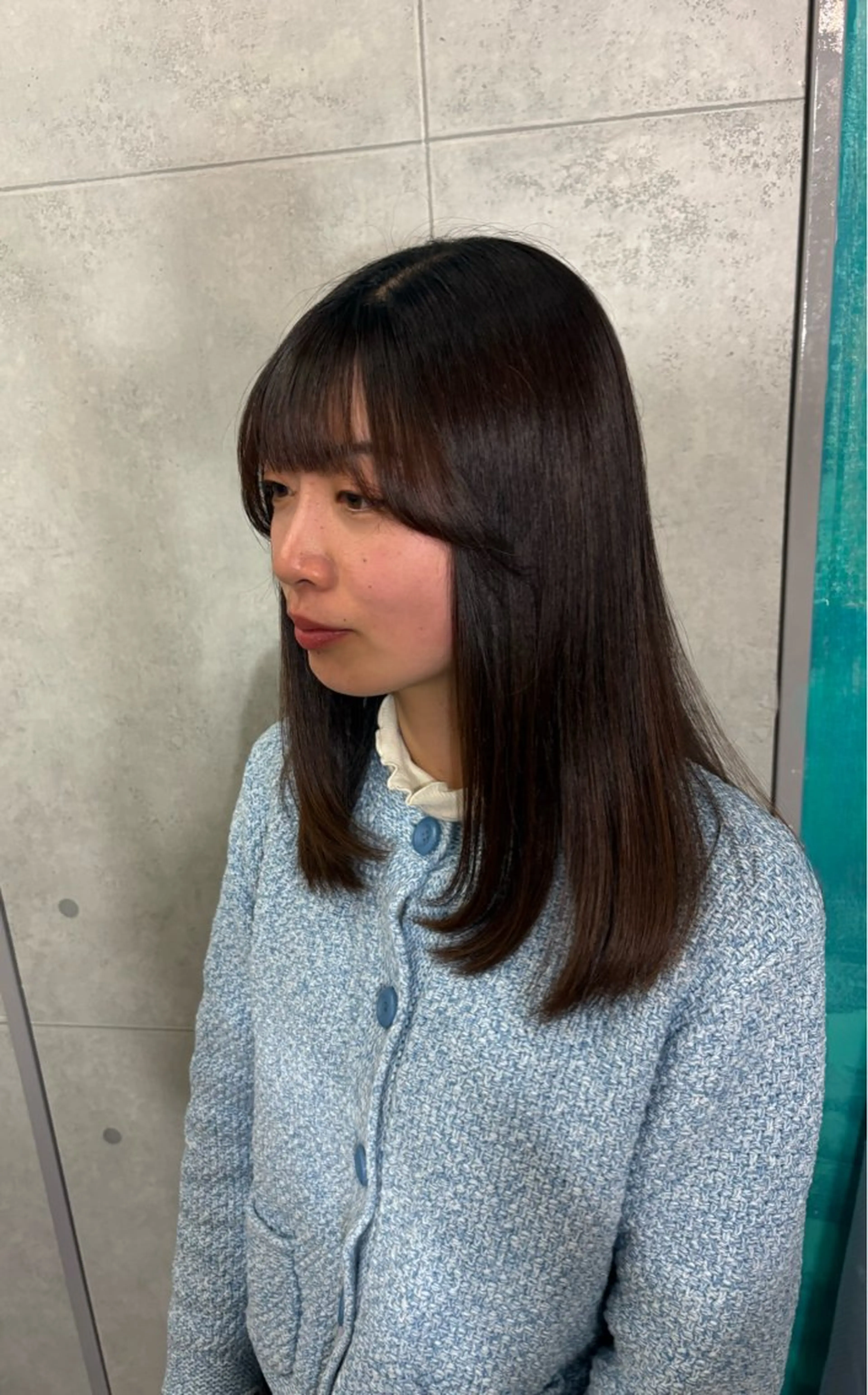 セミロング 加藤志保 🎗️🫧モデル募集のヘアスタイル