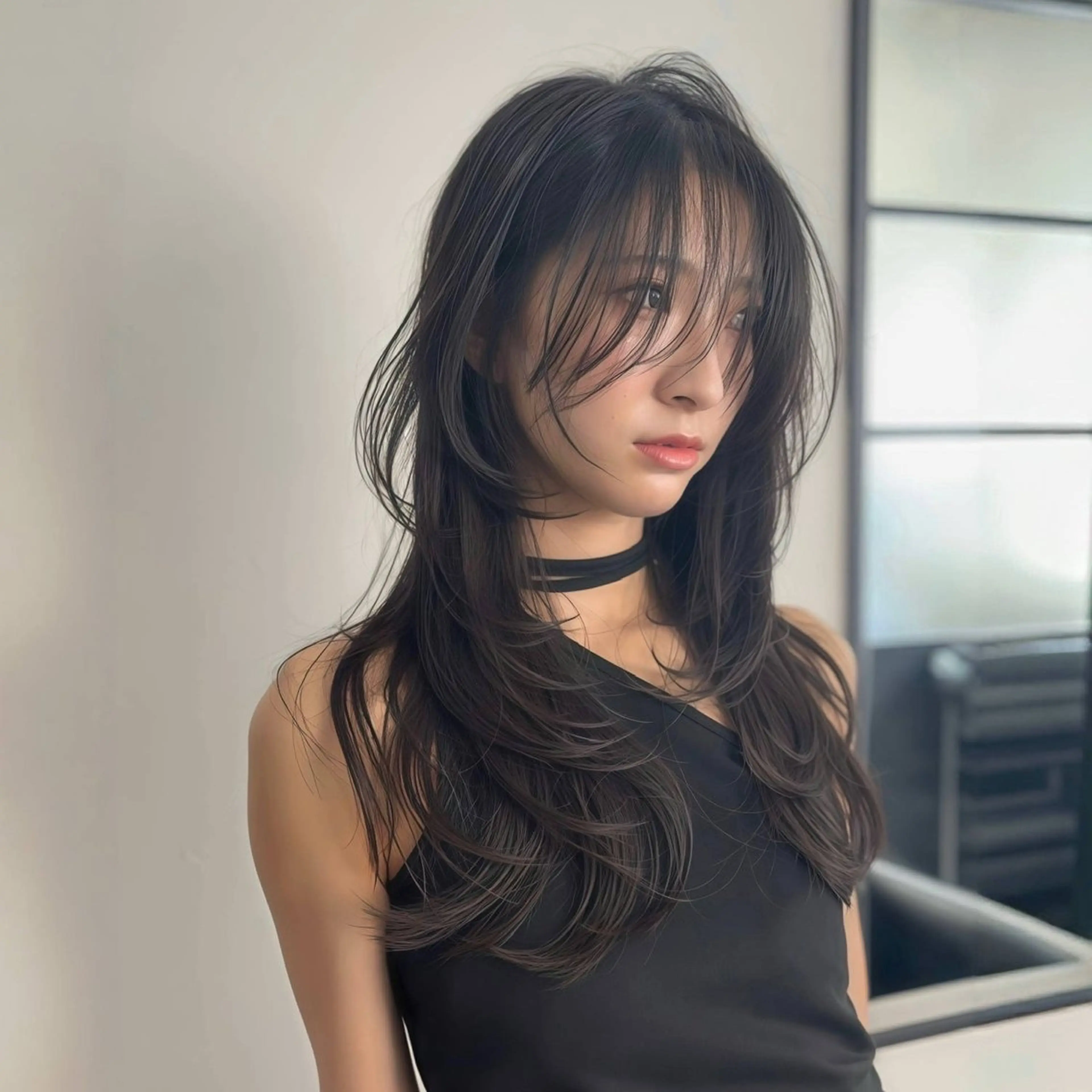 ロング レイヤーカット 高野 恭佑のヘアスタイル