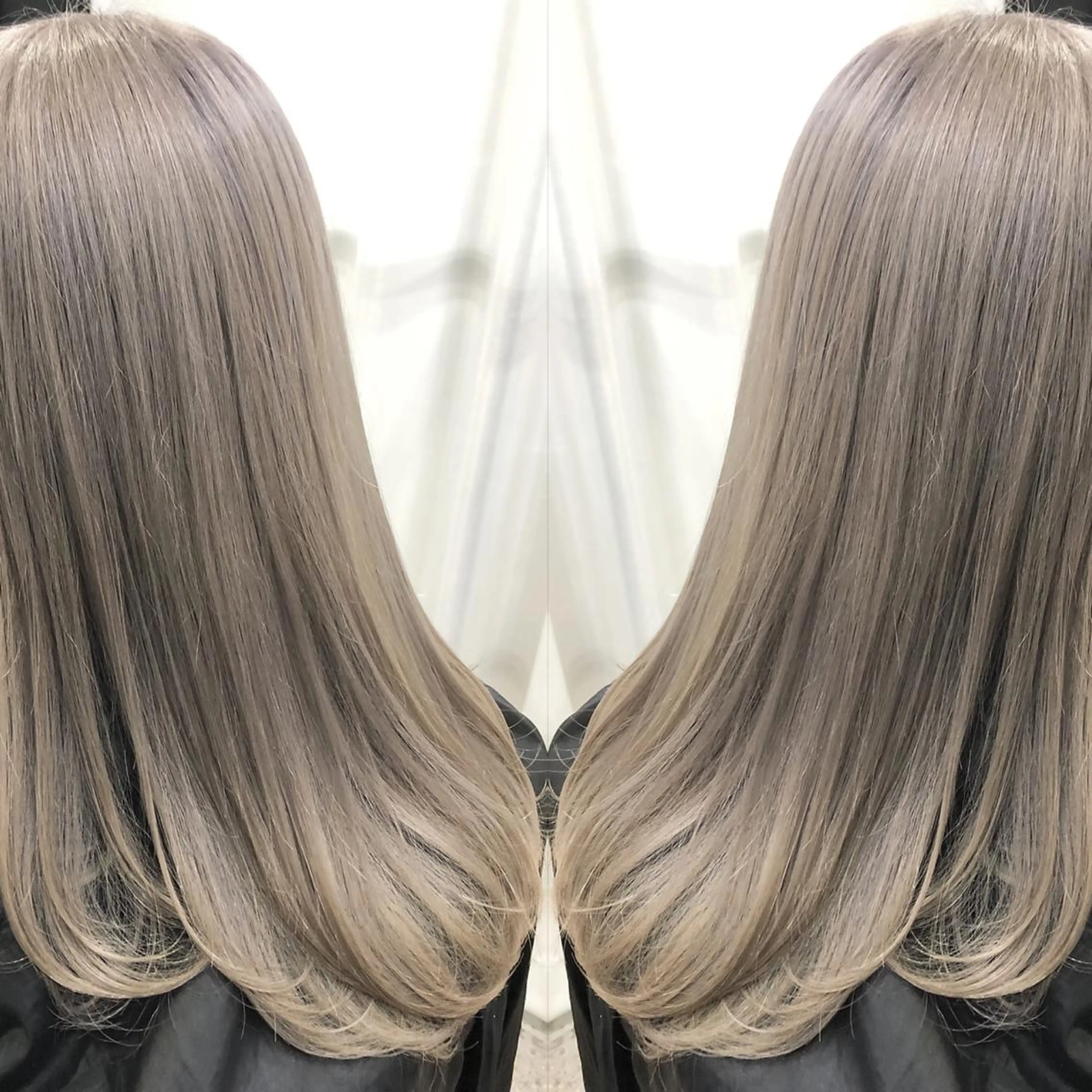 ロング 比嘉 翼のヘアスタイル