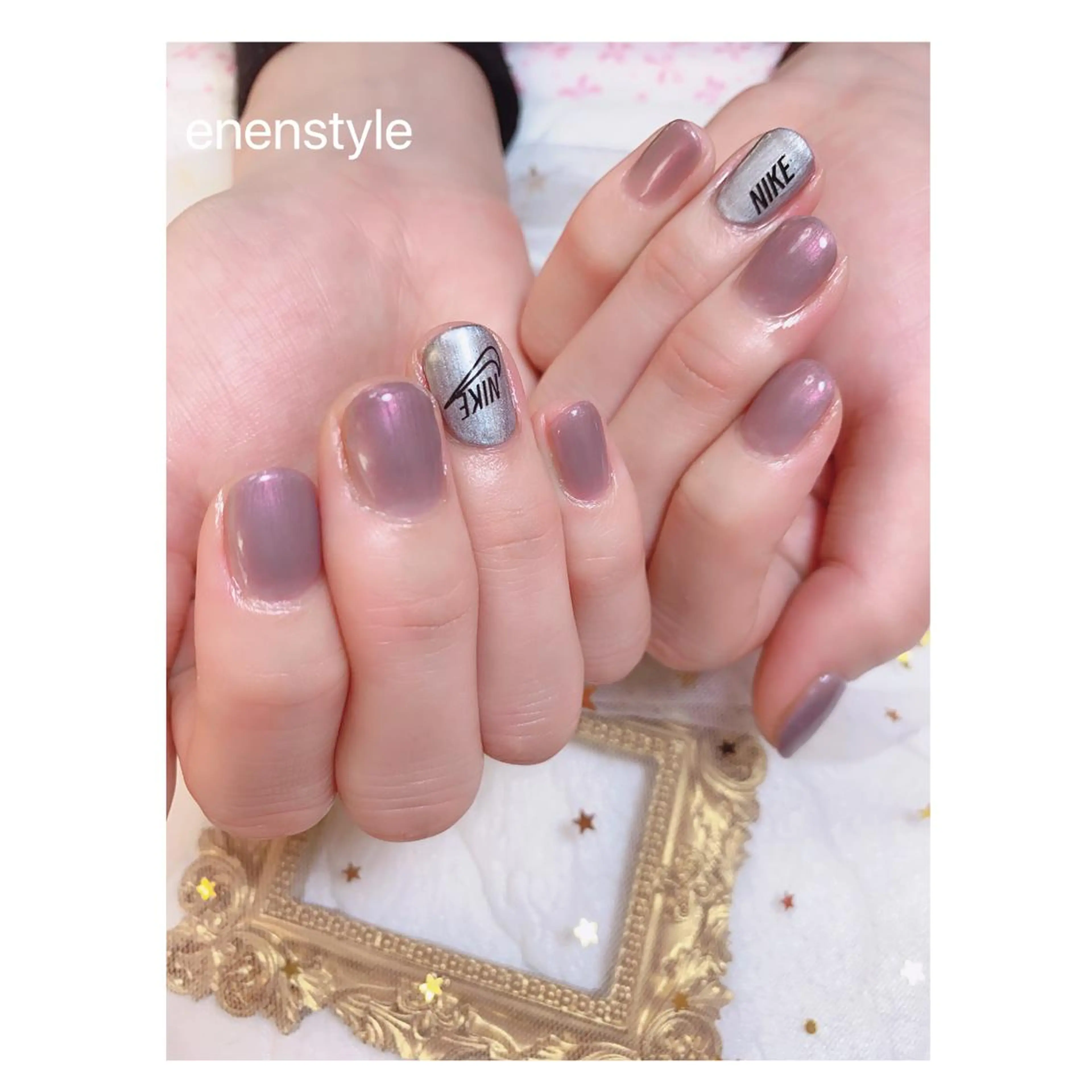 ショート ネイル ジェルネイル ニュアンスネイル オフィスネイル ワンカラーネイル パラジェル ハンドネイル 👑enen style👑のネイルデザイン