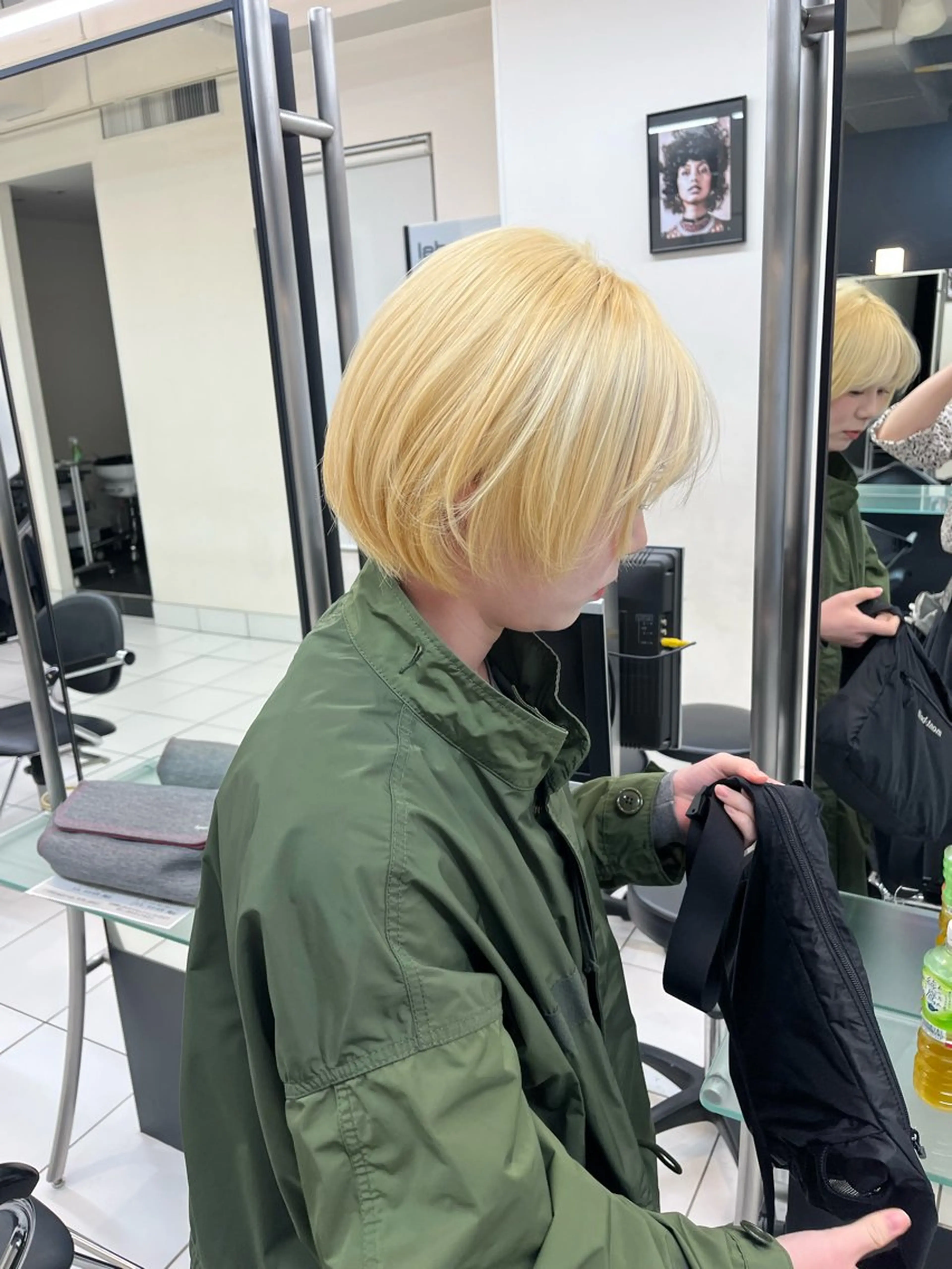 ショート 新開 夏菜のヘアスタイル