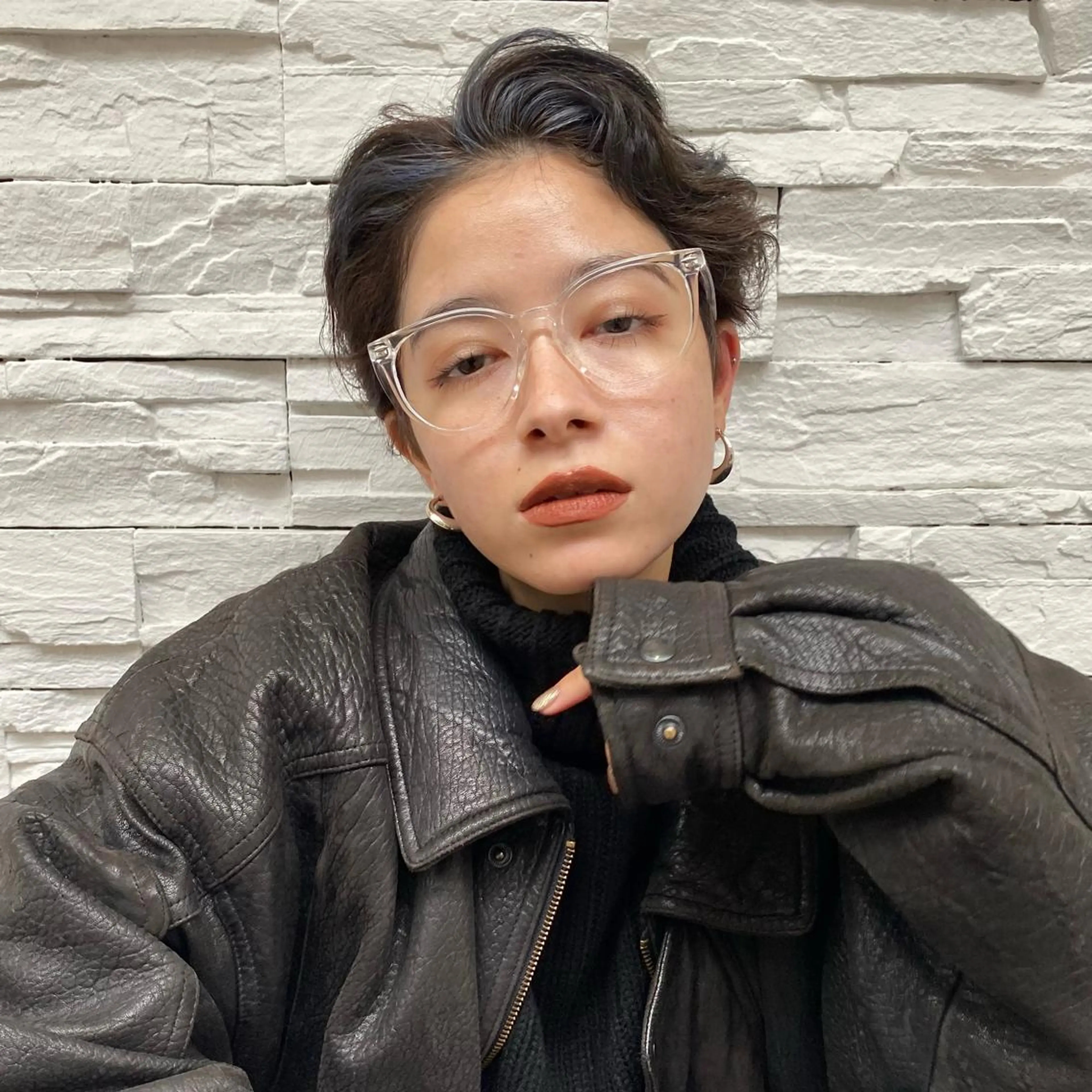 ショート 韓国𝐻𝑎𝑖𝑟 🇰🇷🖤ハラのヘアスタイル