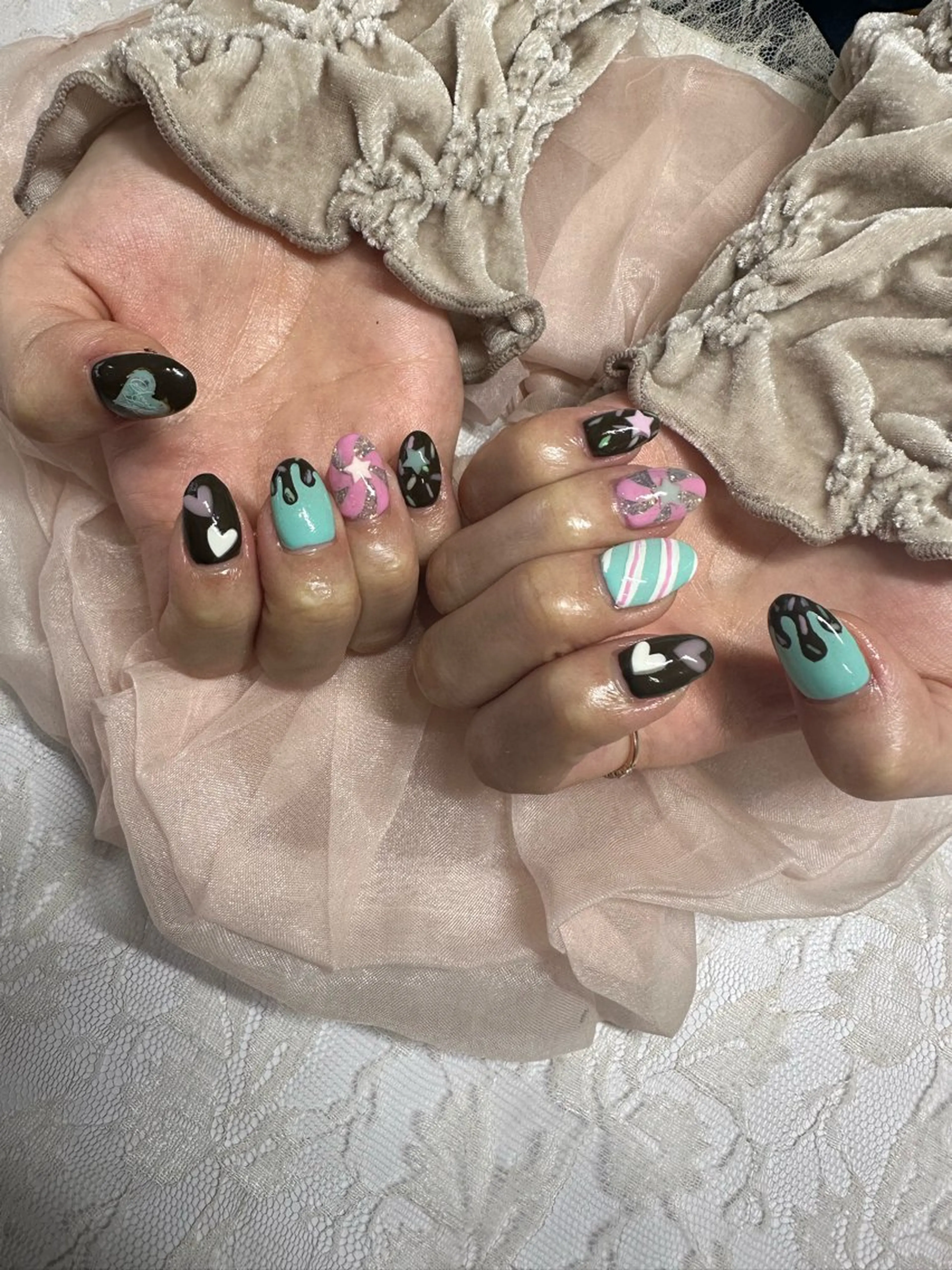 ネイル ハンドネイル Nail's AOAQUA所属・AOAQUA SHIORIのネイルデザイン