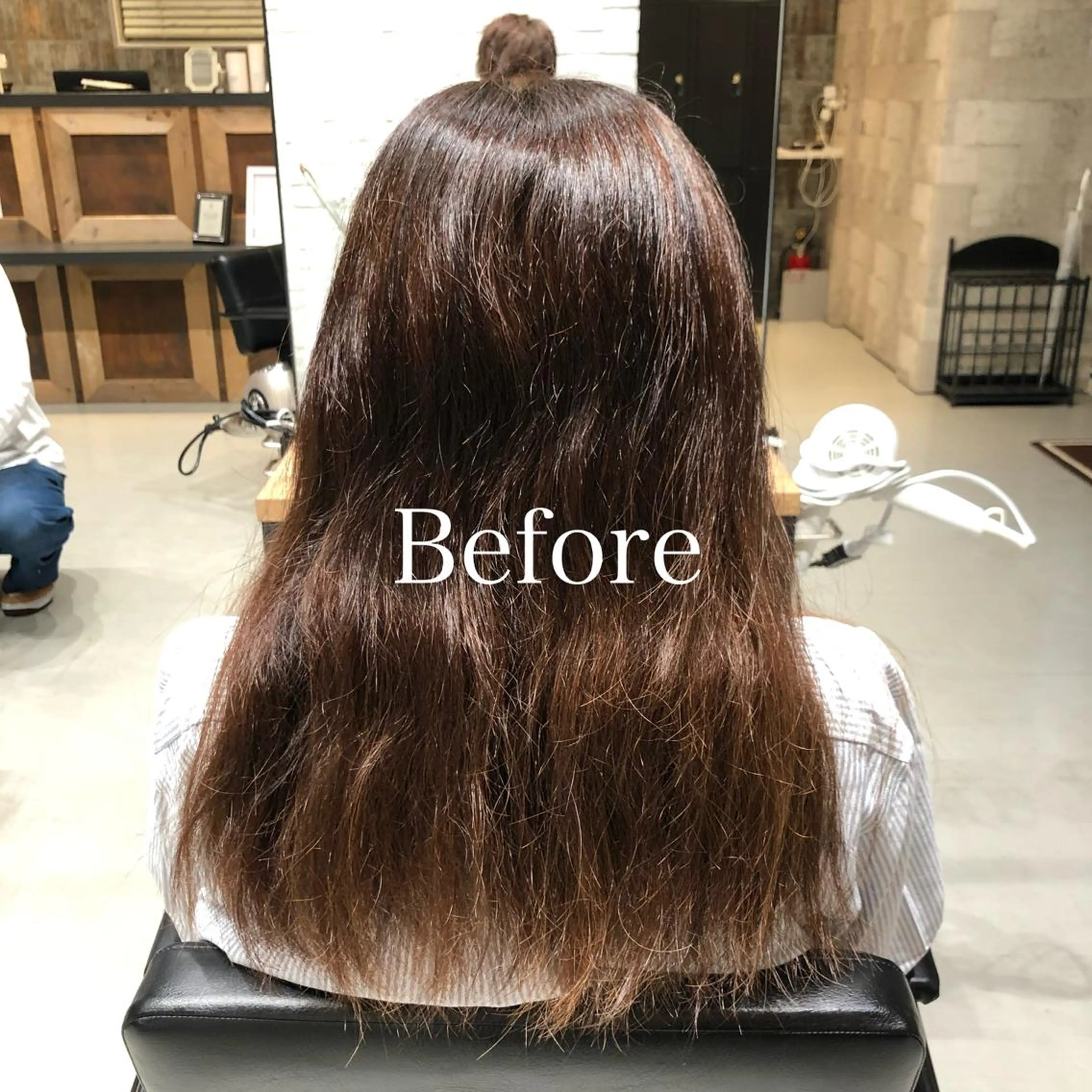 ロング カラー 黒髪 ナチュラルブラック レディースヘア💫 加藤たいが🐯のヘアスタイル