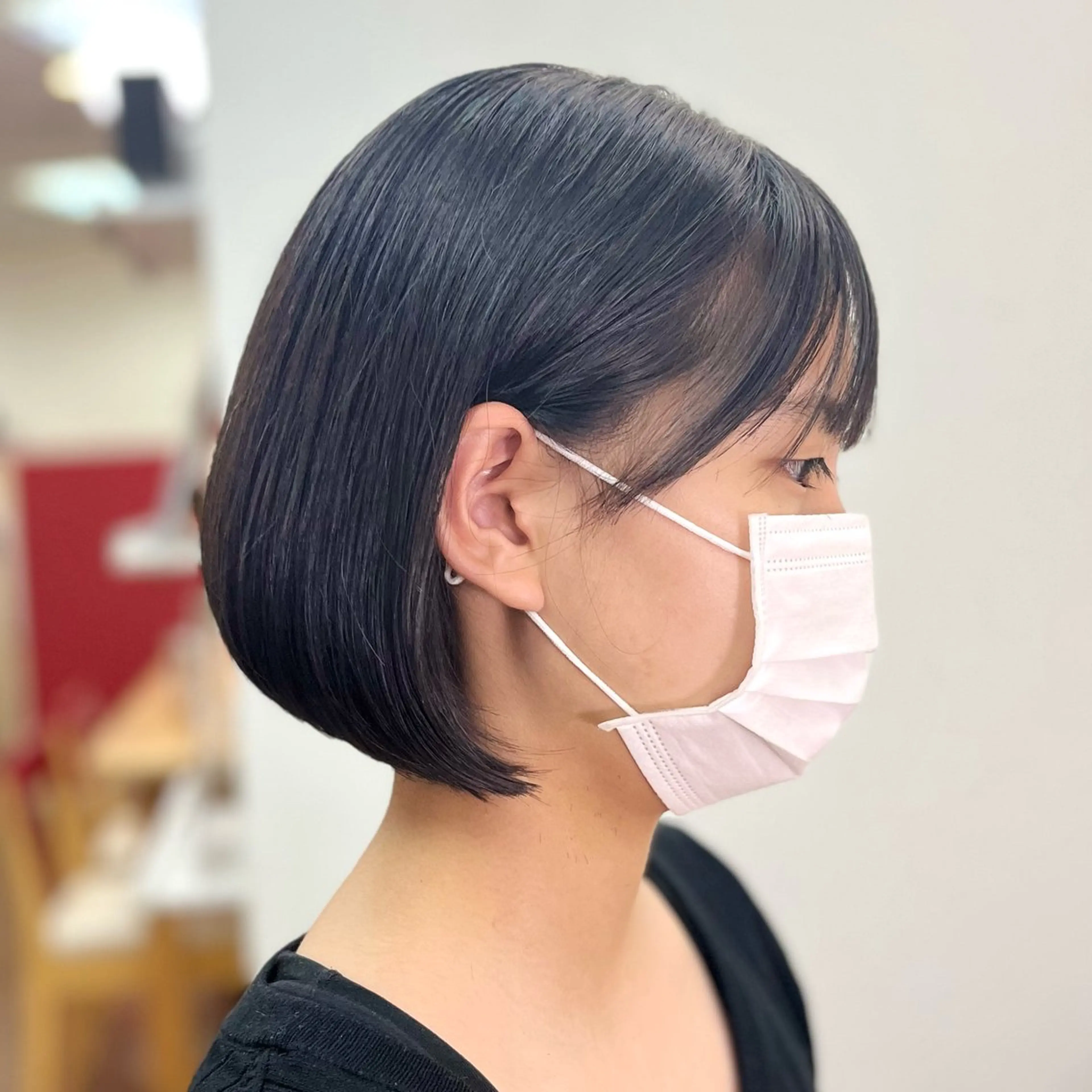 ショート ボブ 冨田 豊のヘアスタイル