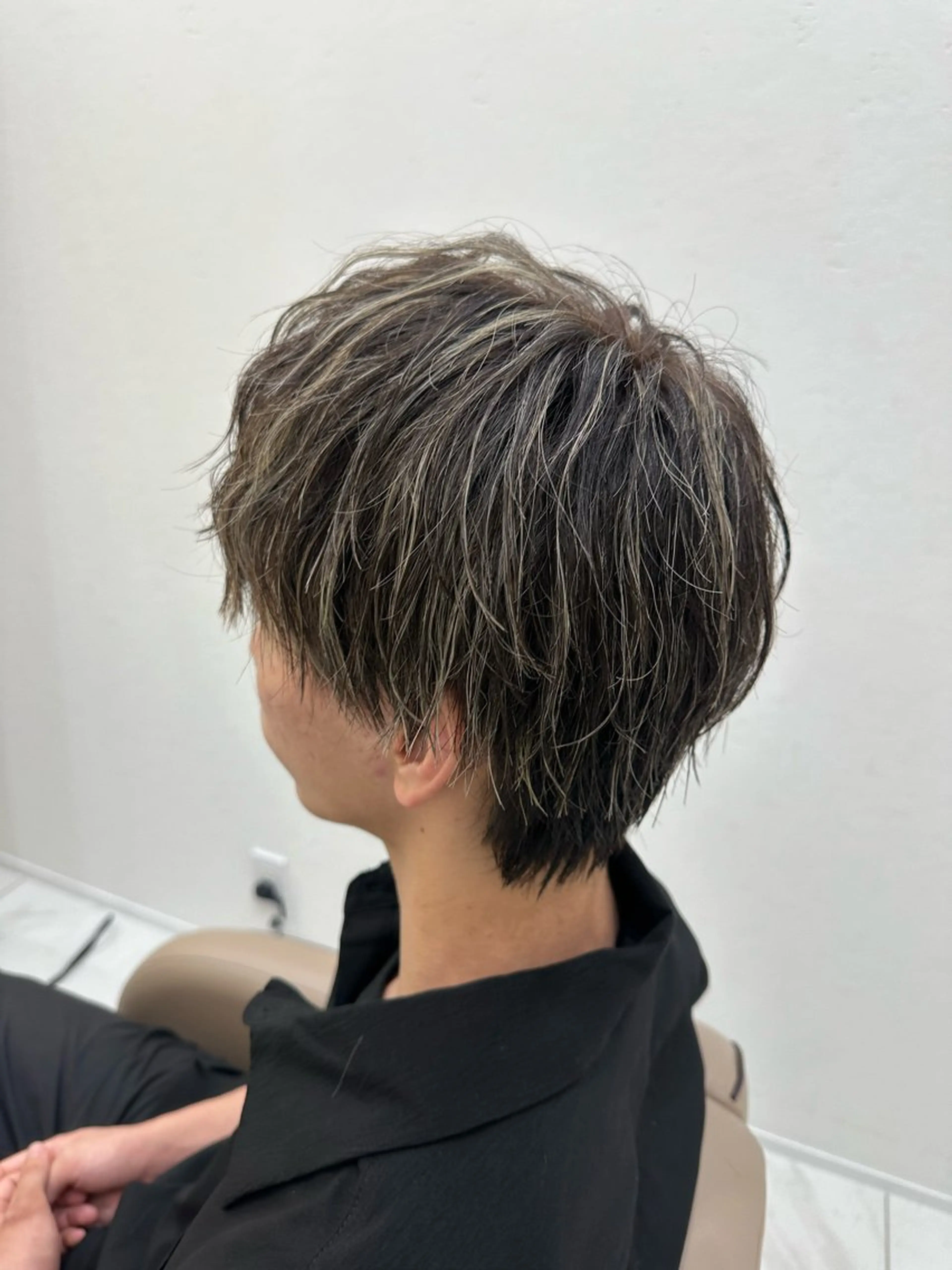 メンズ 白髪ぼかし/メッシュ ハイライト/ゆうとのヘアスタイル