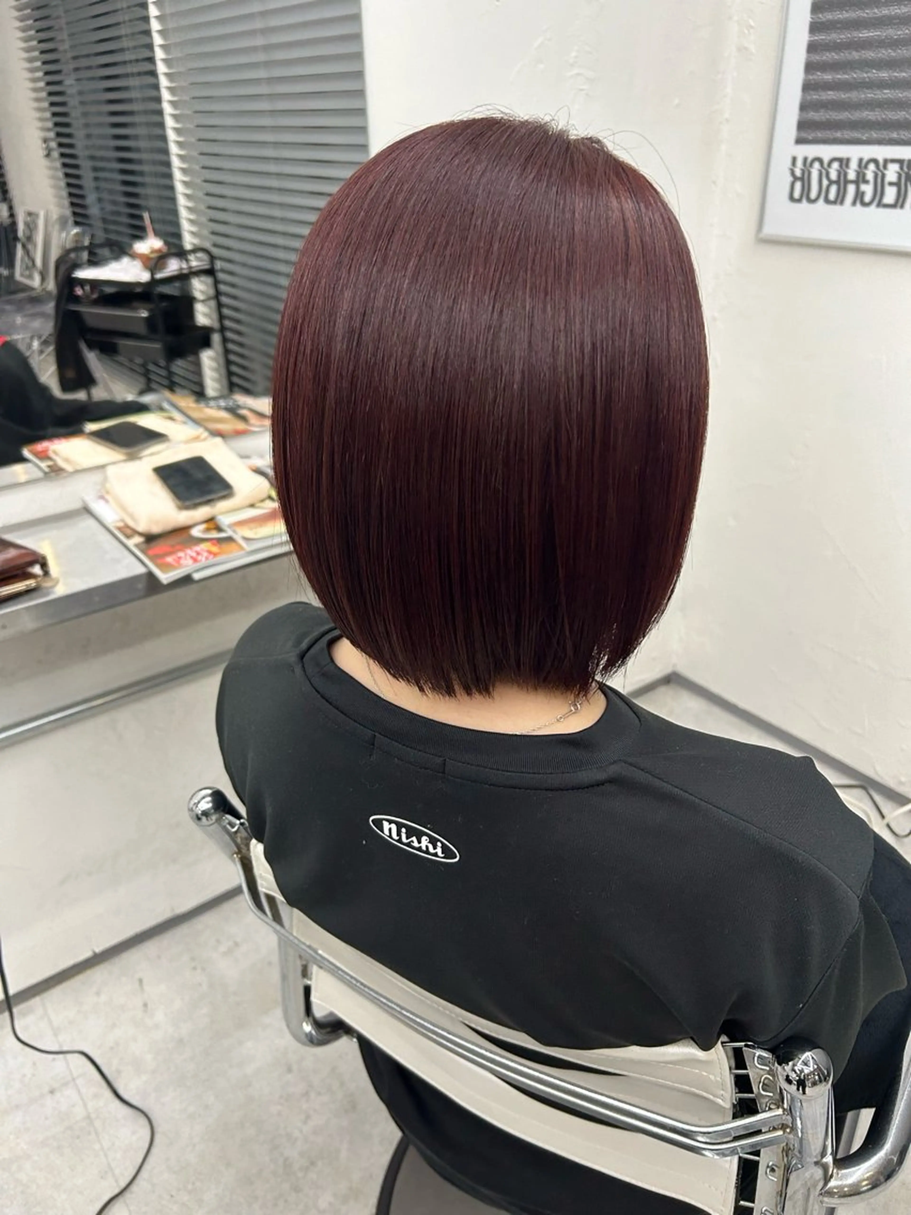 ショート 田口 莉奈のヘアスタイル