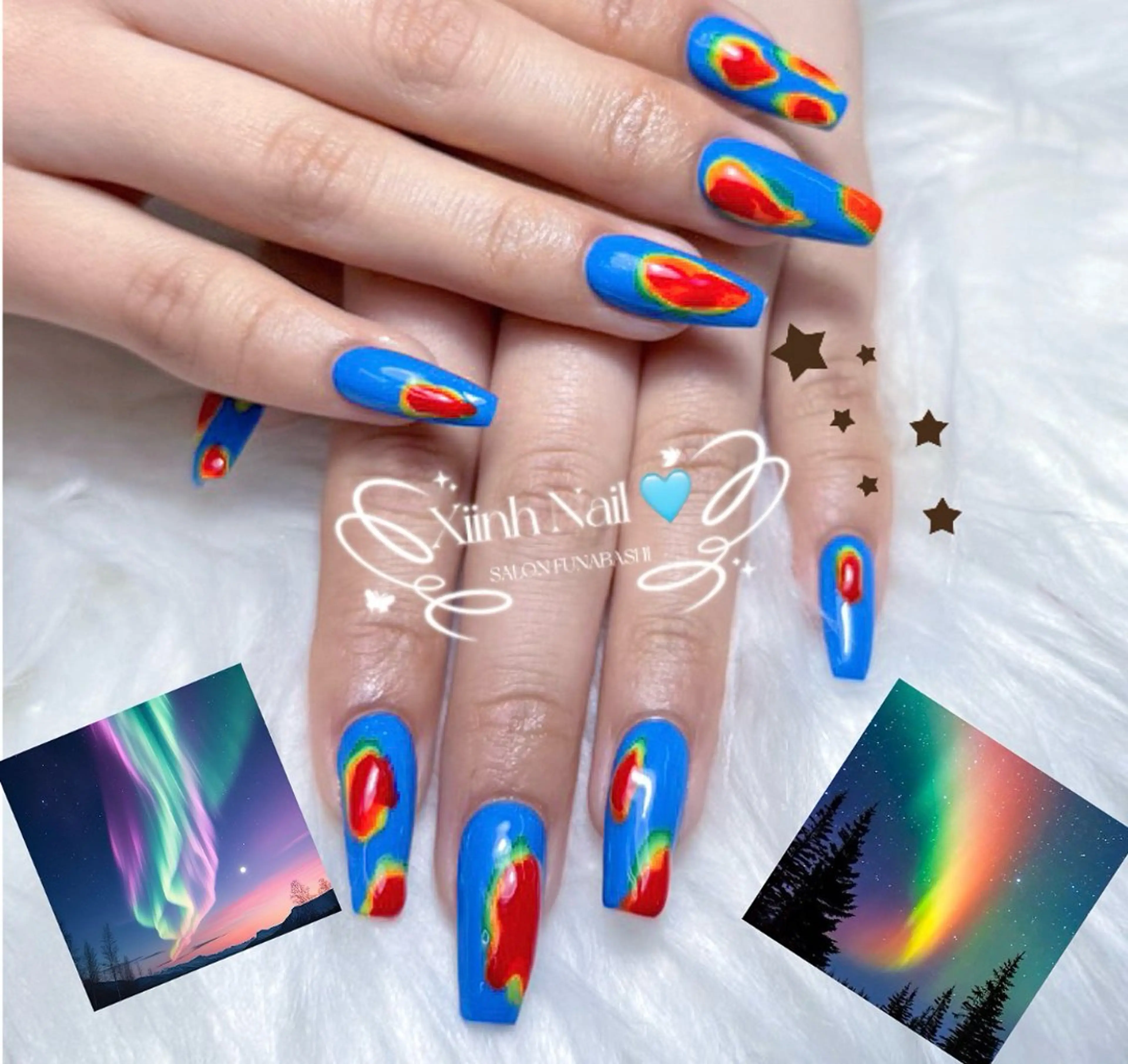 ネイル チークネイル 桜ネイル 長さ出し フットネイル ジェルネイル ハンドネイル XIINH NAIL SALONのネイルデザイン