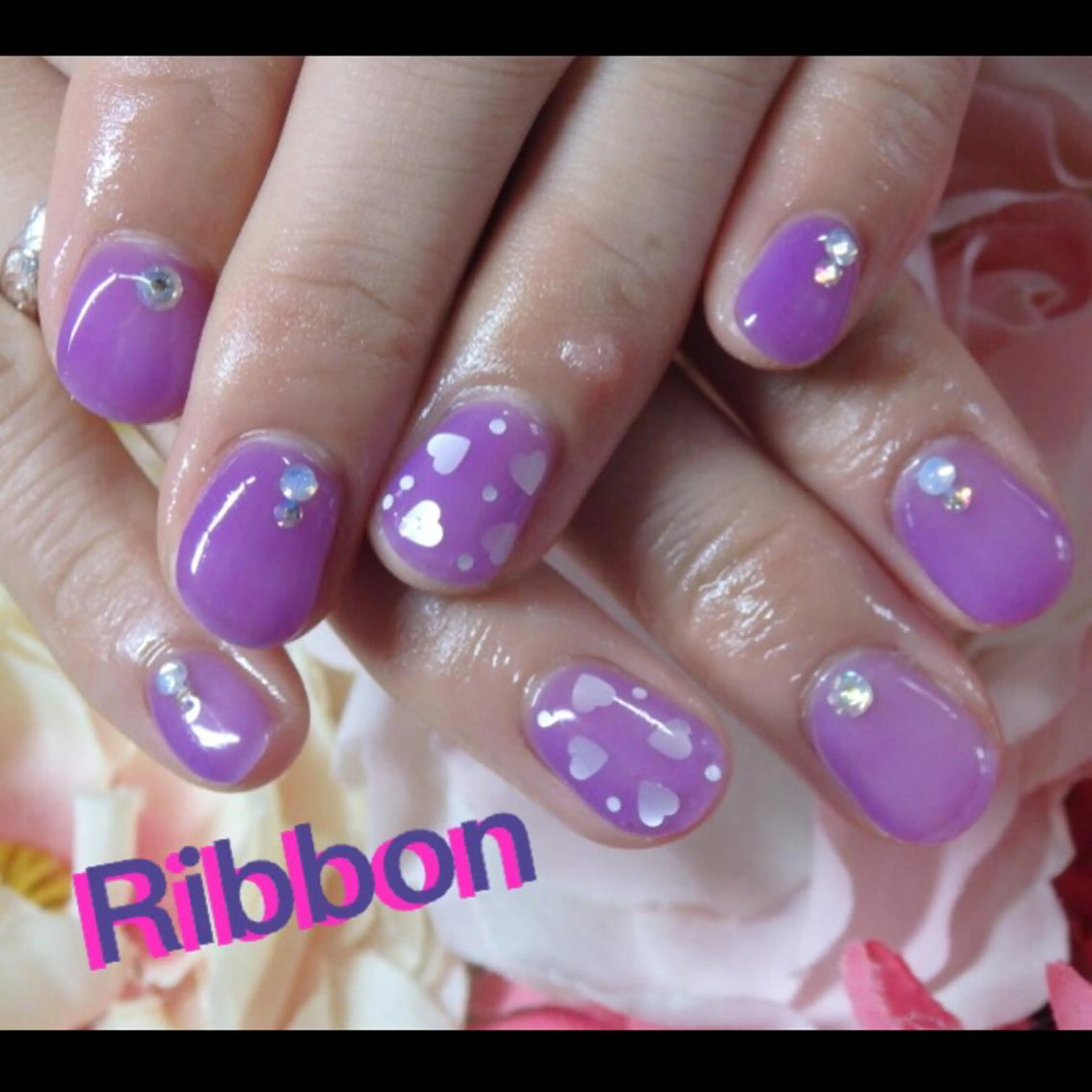 ネイル トップネイリスト Ribbon立川店のネイルデザイン