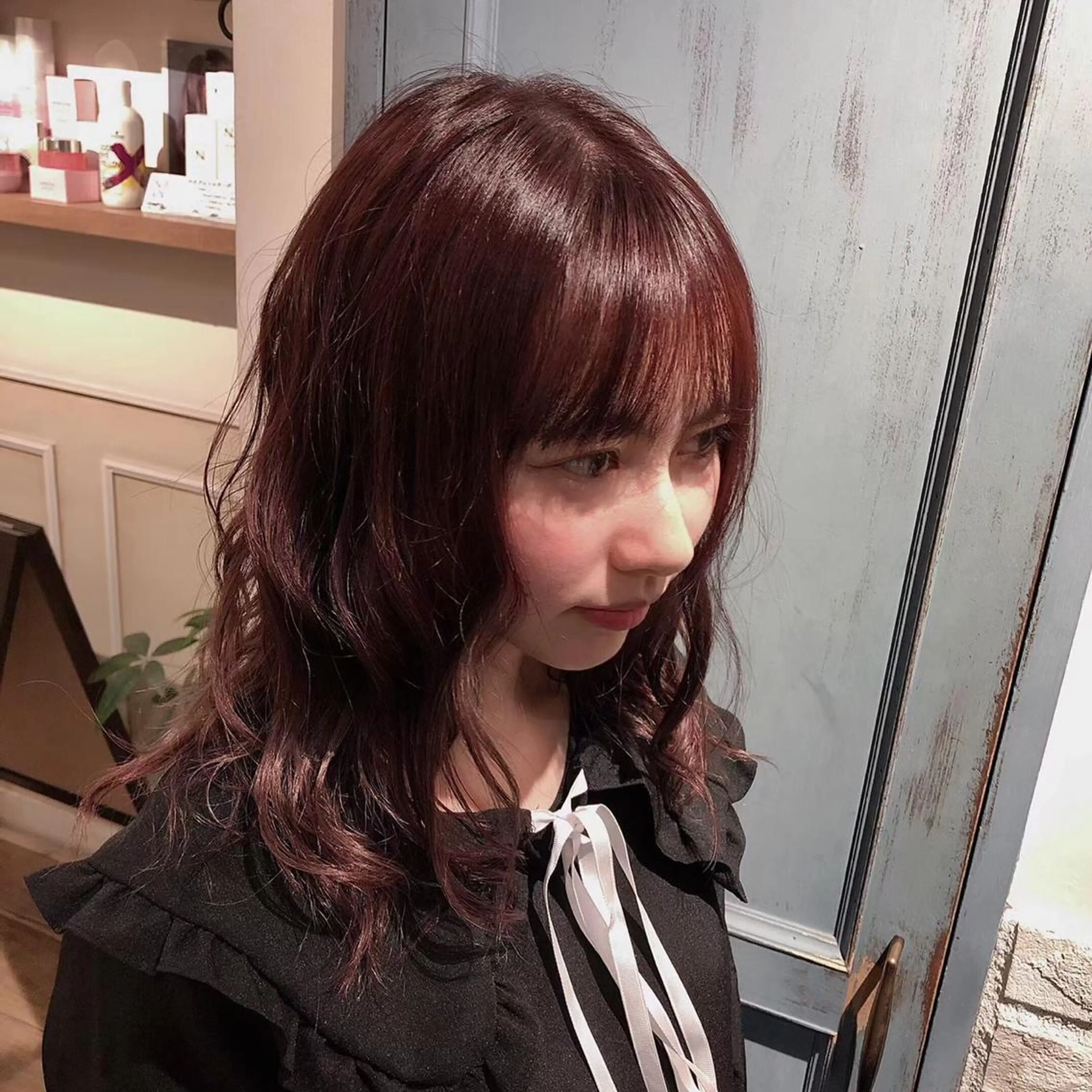 ミディアム 🇰🇷jisoo -ジス-🇰🇷のヘアスタイル