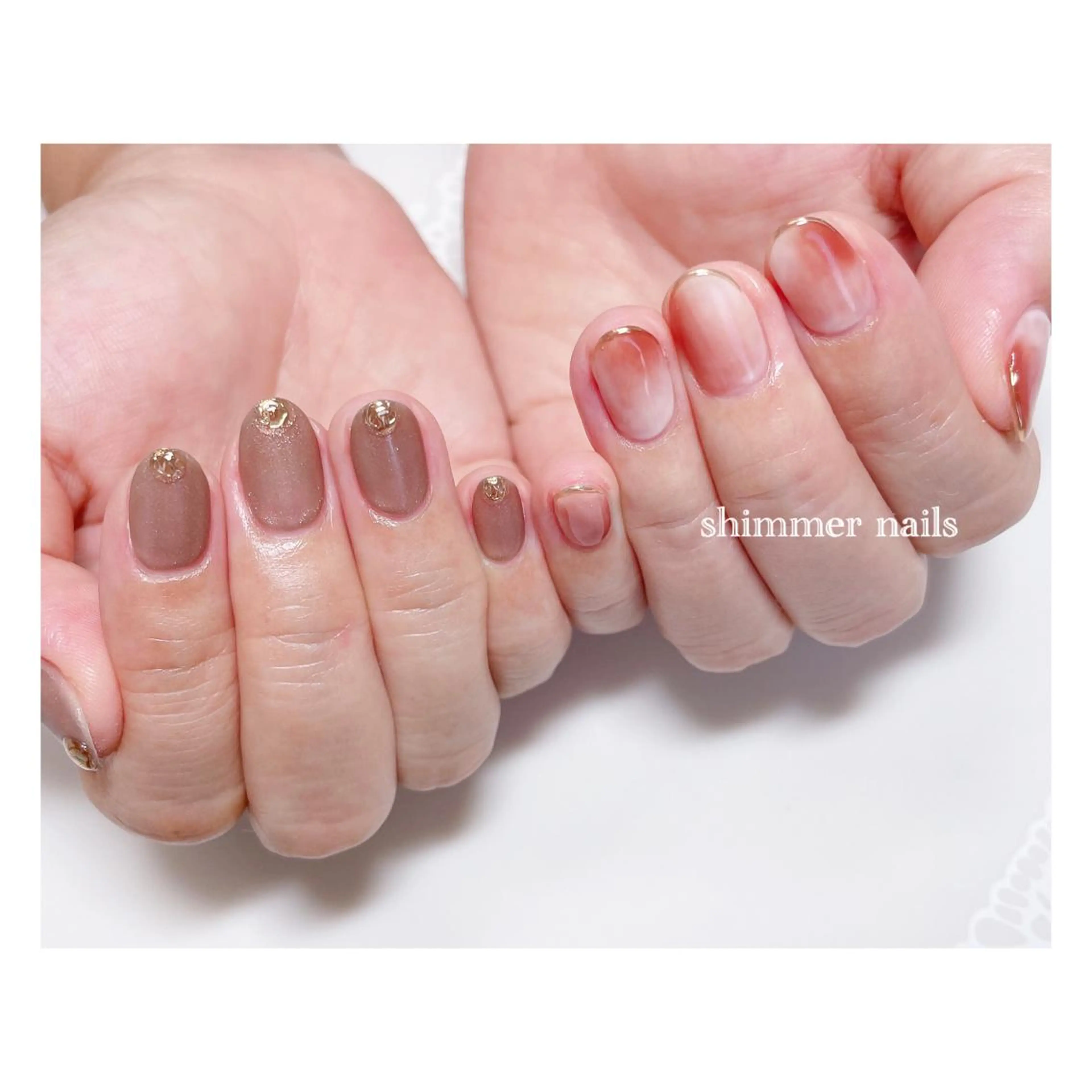ネイル shimmer nailsのネイルデザイン